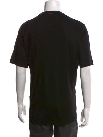 Zegna Wool Crew Neck T-Shirt
