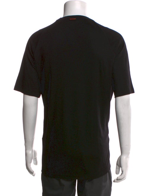 Zegna Wool Crew Neck T-Shirt