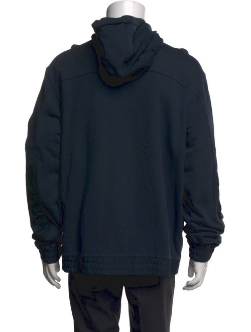 Zegna Mock Neck Long Sleeve Hoodie