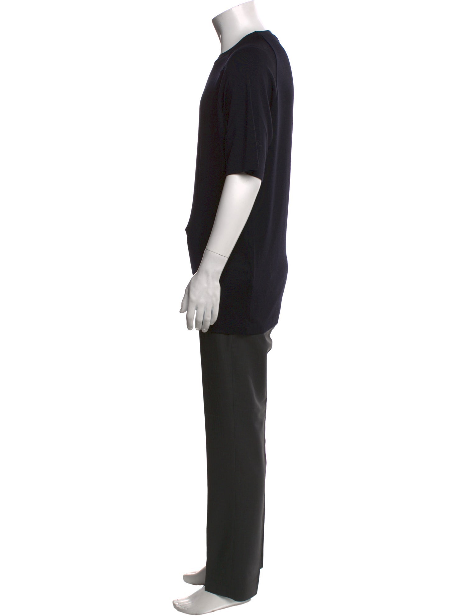 Zegna Wool Crew Neck T-Shirt