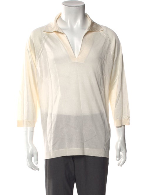 Zegna Silk Long Sleeve Shirt