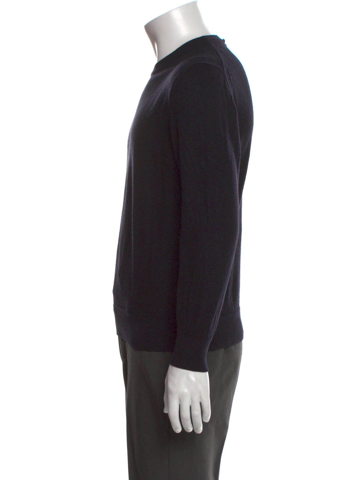 Zegna Crew Neck Long Sleeve Pullover