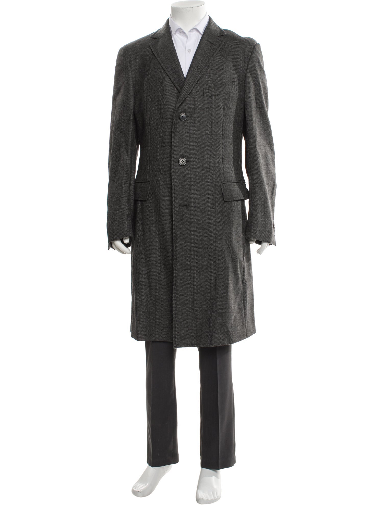 Zegna Wool Overcoat