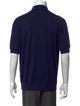 Zegna Collar Short Sleeve Polo Shirt