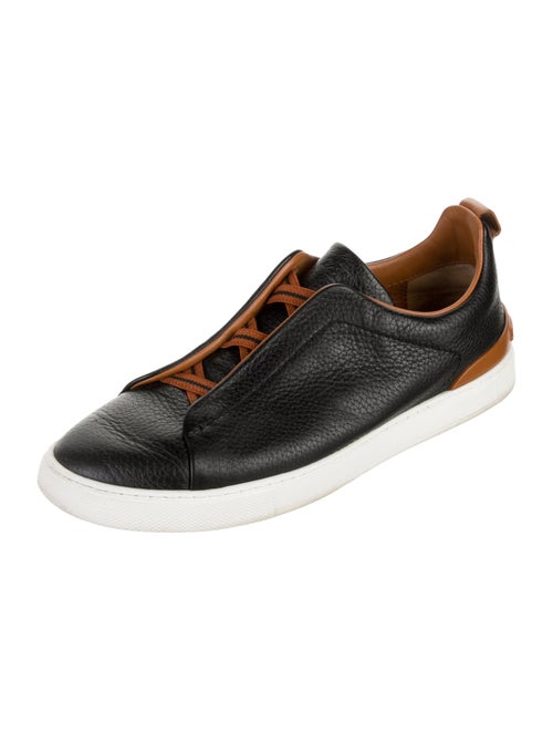 Zegna Leather Sneakers
