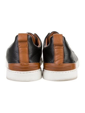 Zegna Leather Sneakers