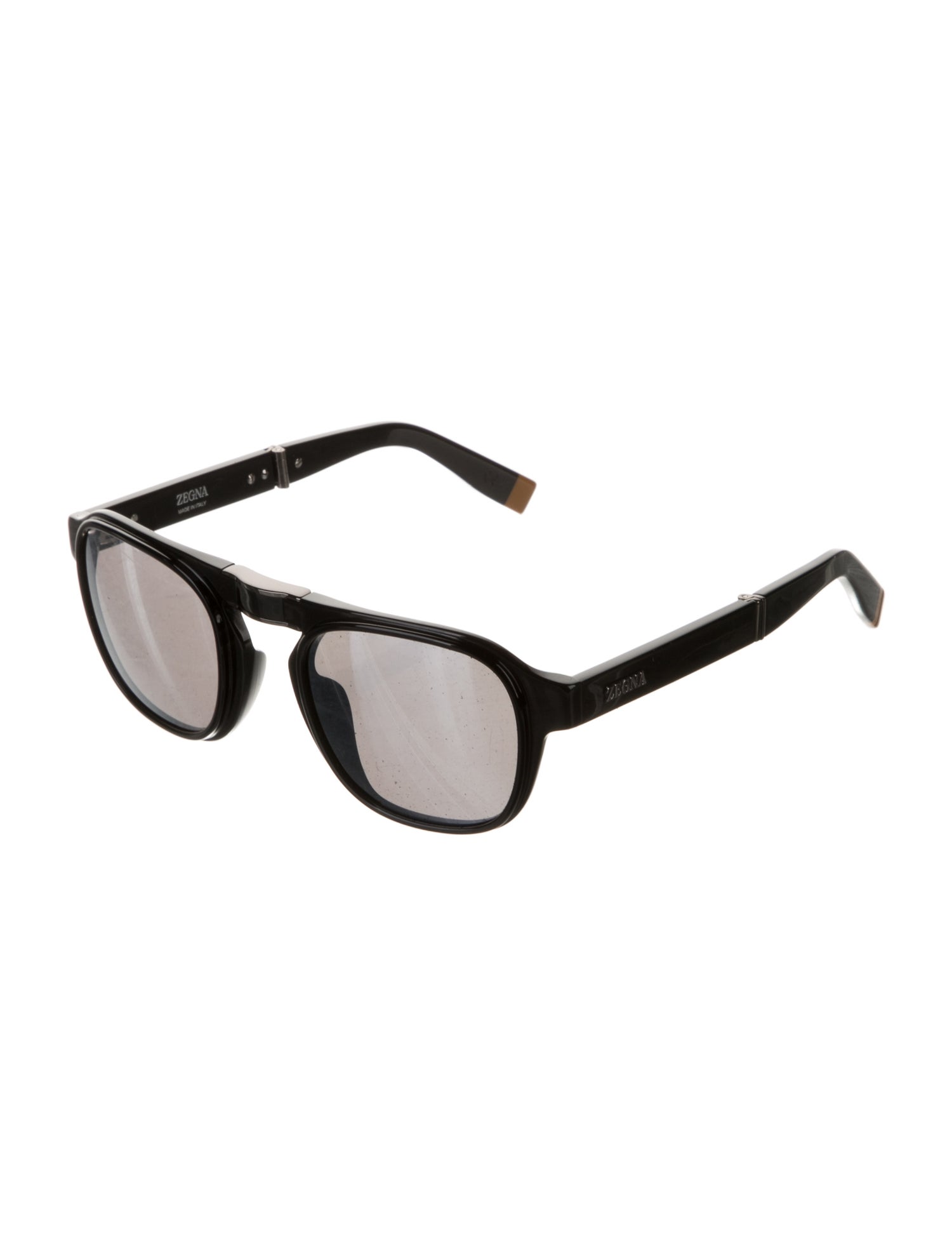 Zegna Oversize Tinted Sunglasses