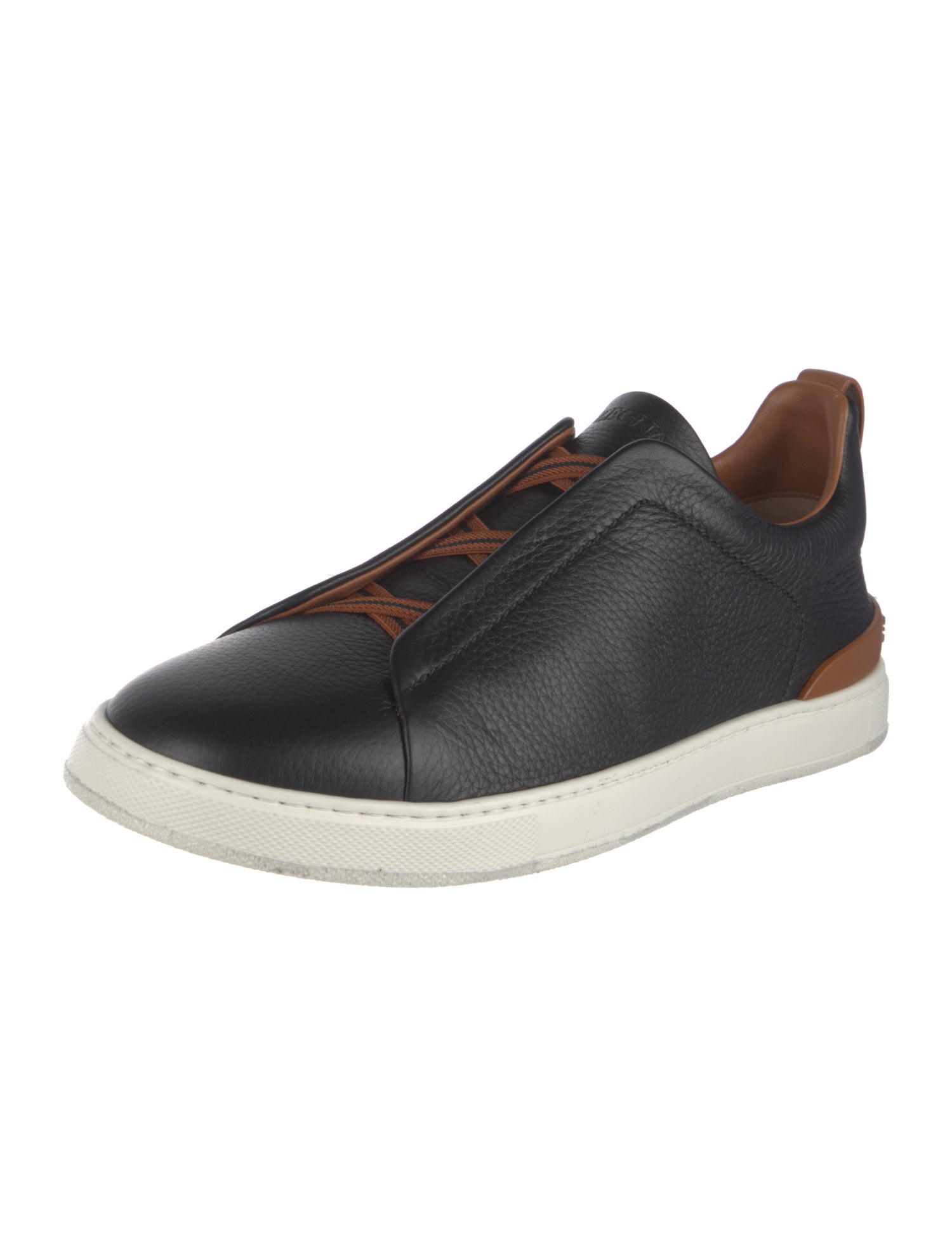 Zegna Leather Sneakers