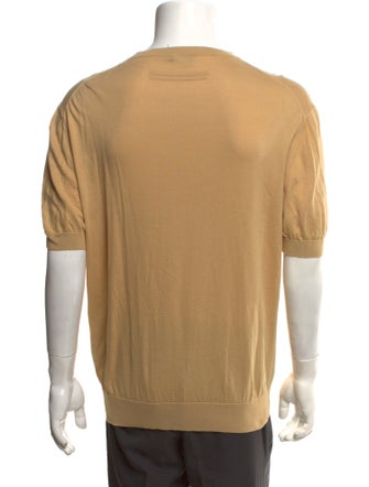 Zegna Crew Neck Short Sleeve Pullover