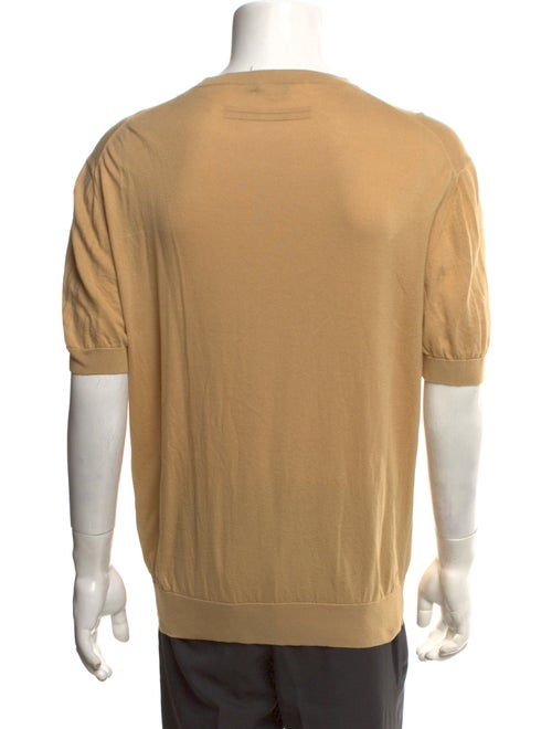 Zegna Crew Neck Short Sleeve Pullover