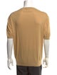 Zegna Crew Neck Short Sleeve Pullover