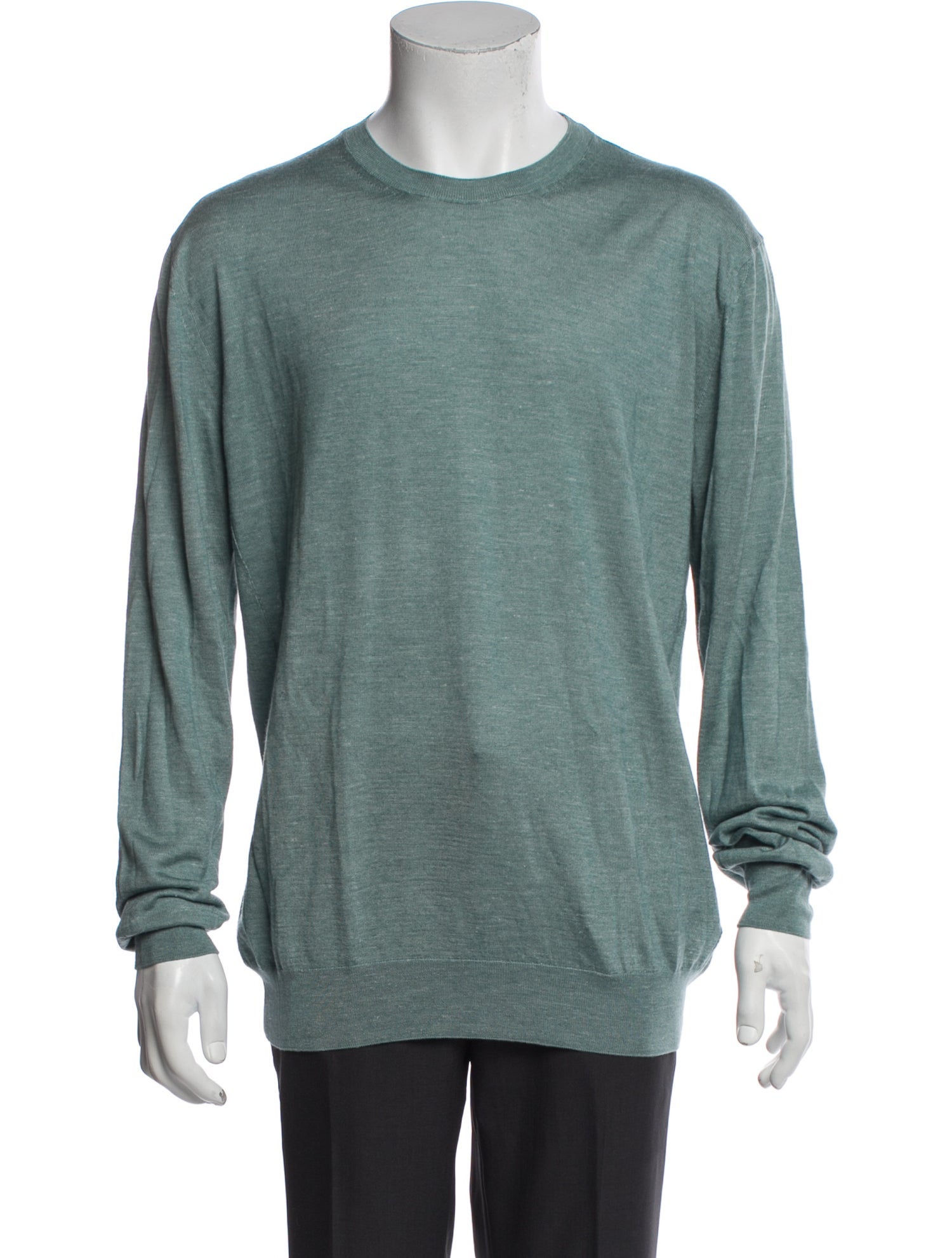 Zegna Silk Crew Neck Pullover