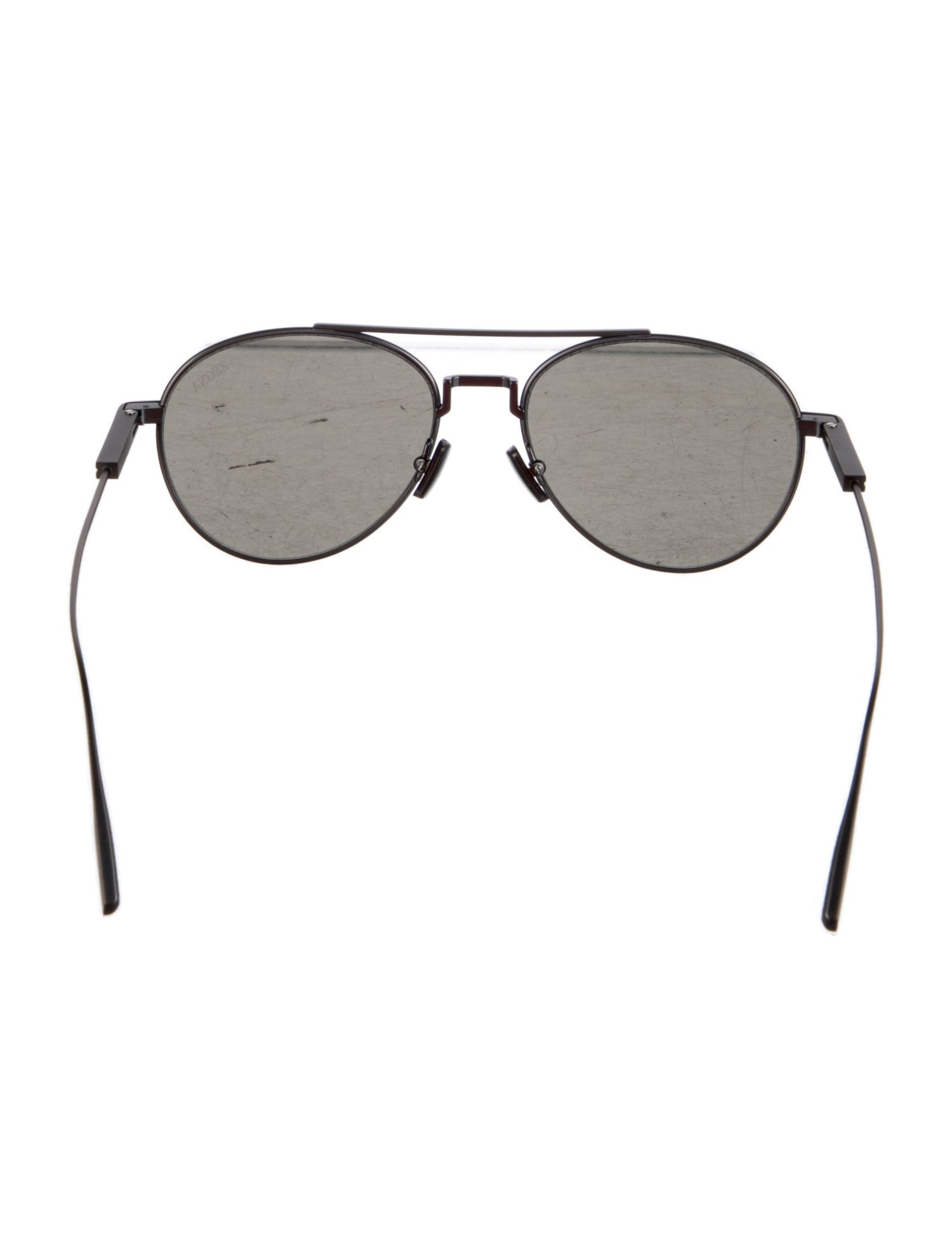 Zegna Aviator Tinted Sunglasses