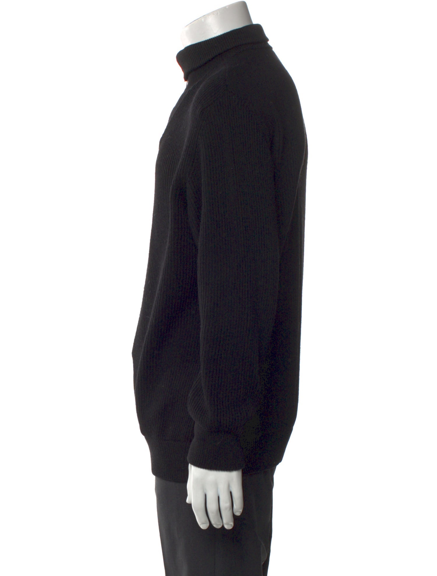 Zegna Mock Neck Long Sleeve Pullover