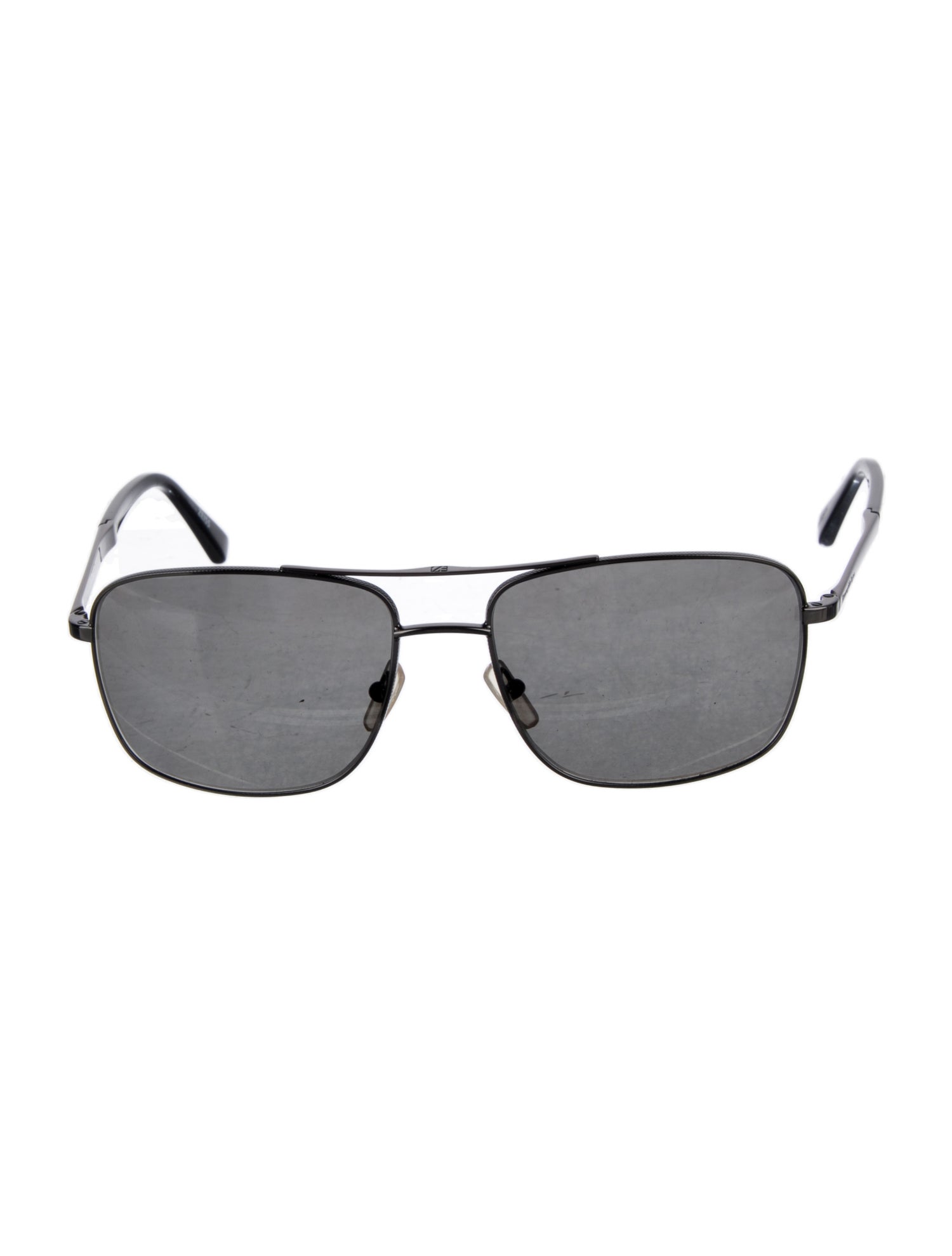 Zegna Aviator Tinted Sunglasses