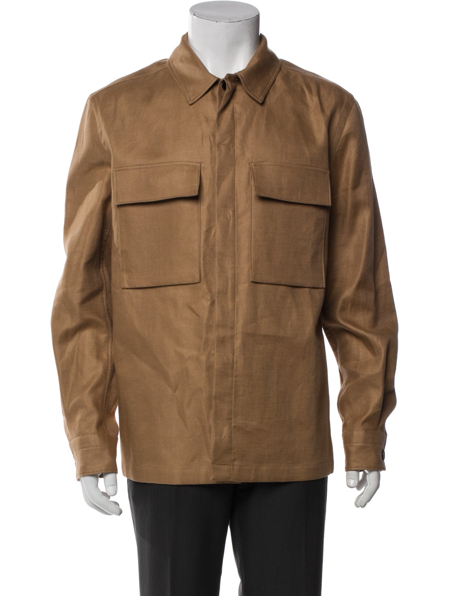 Zegna OASI Linen Utility Jacket