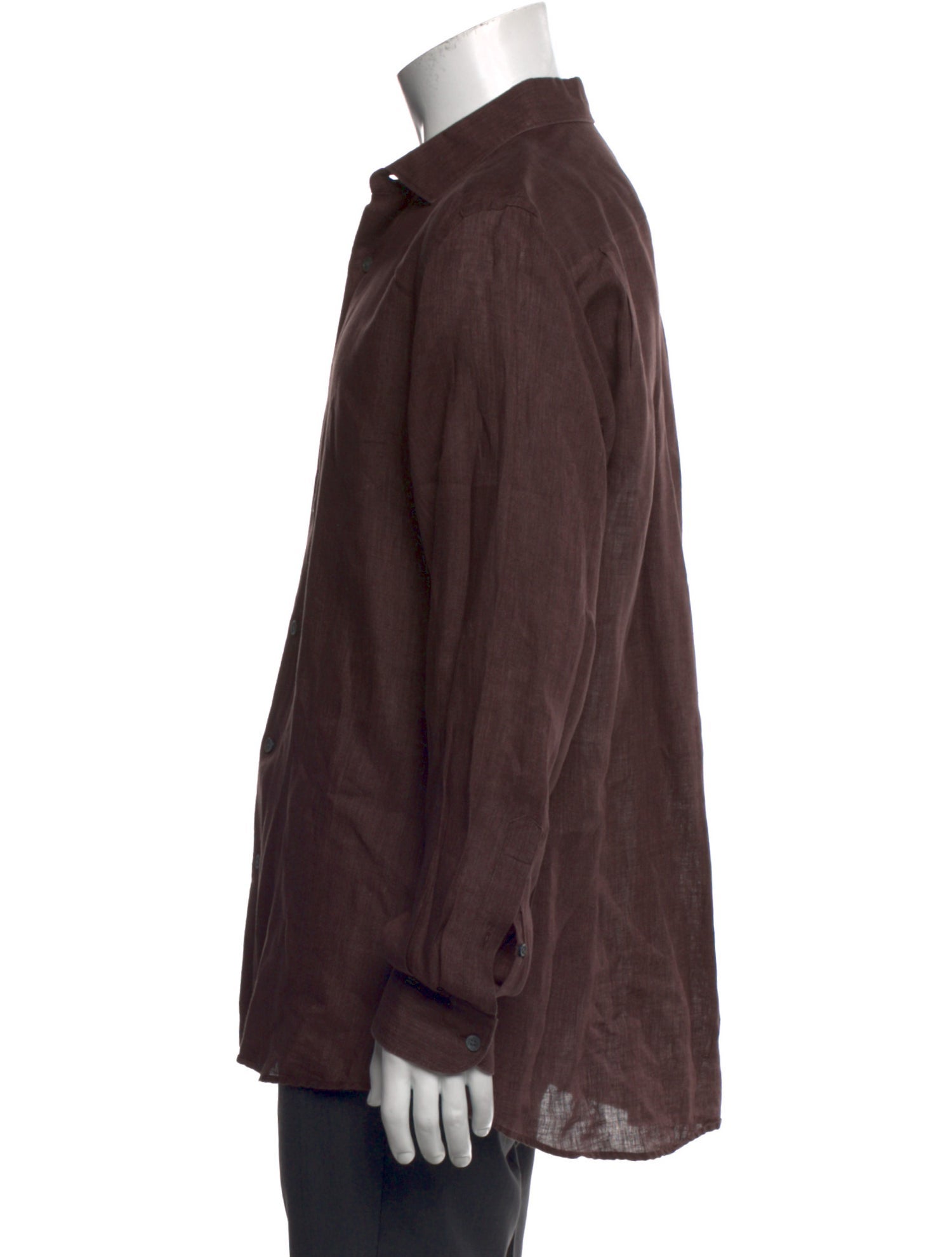 Zegna Linen Long Sleeve Shirt