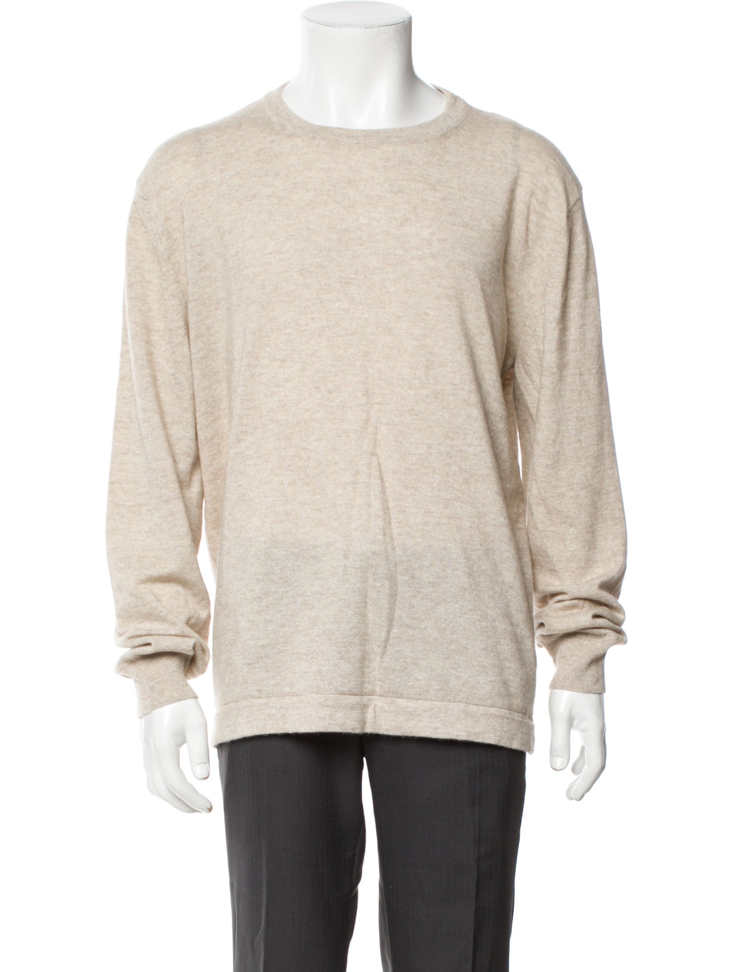 Zegna Cashmere Crew Neck Pullover