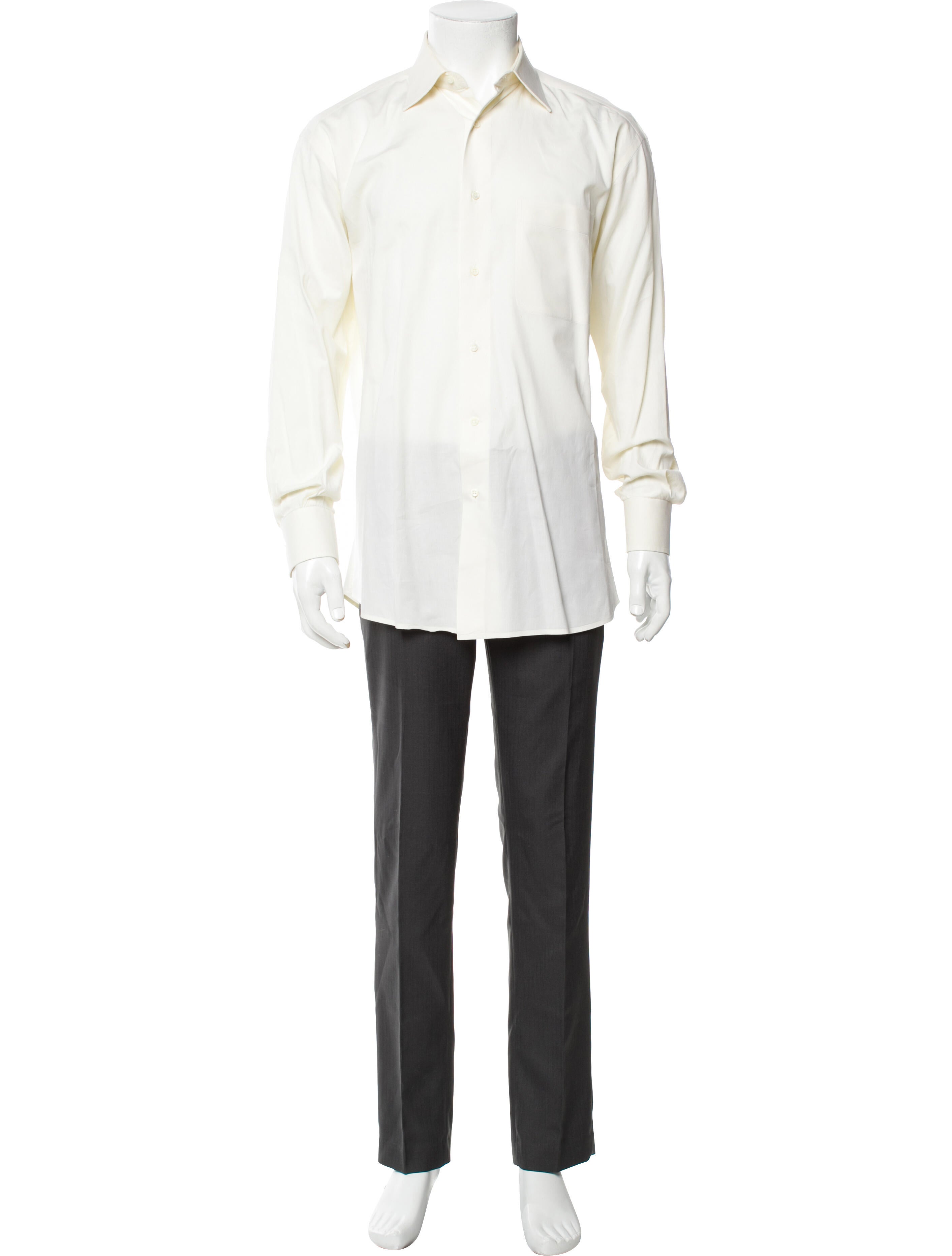 Ermenegildo Zegna Long Sleeve Dress Shirt