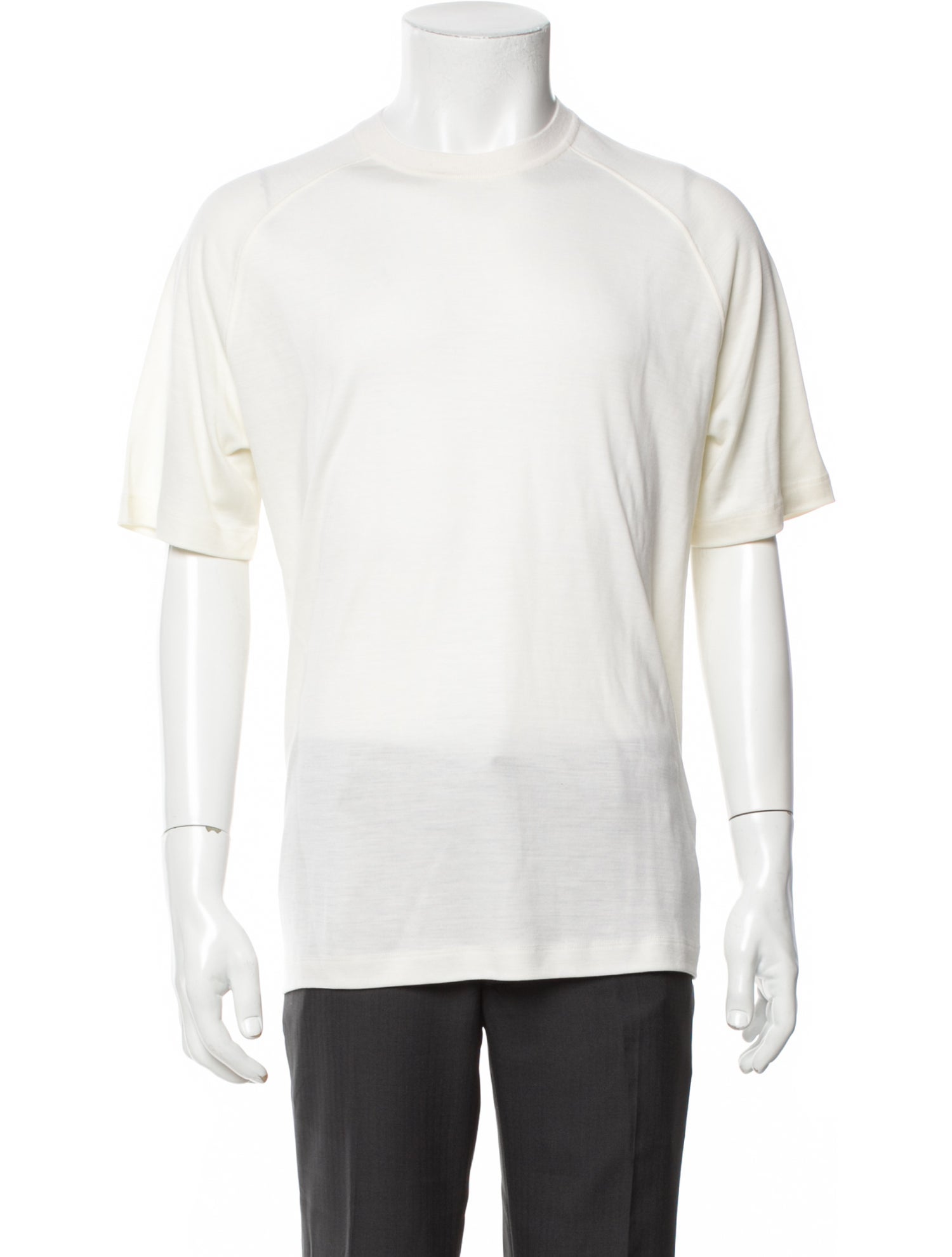 Zegna Wool Crew Neck T-Shirt