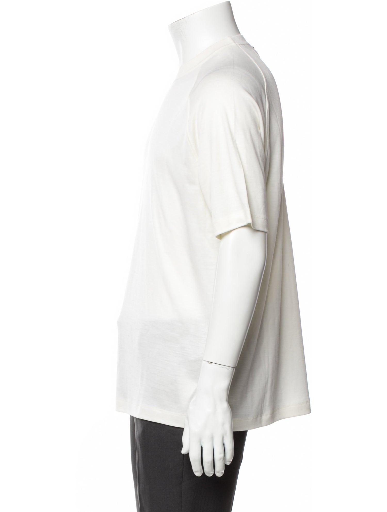 Zegna Wool Crew Neck T-Shirt