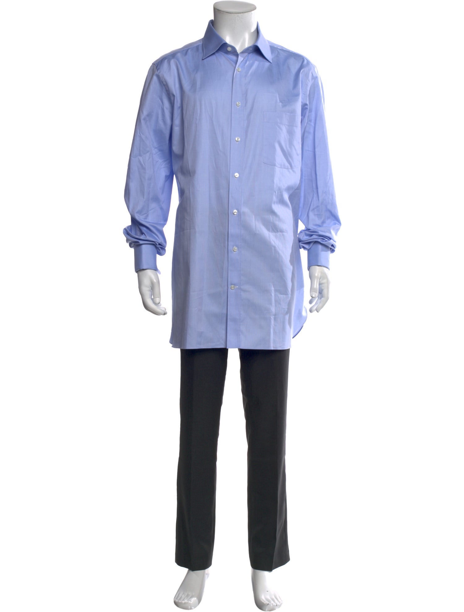 Zegna Long Sleeve Dress Shirt