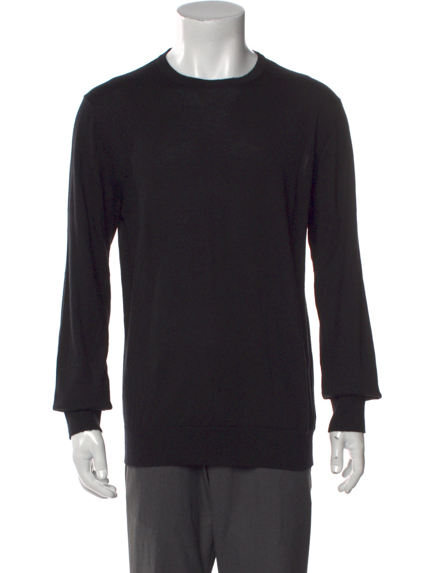 Zegna Crew Neck Long Sleeve Pullover