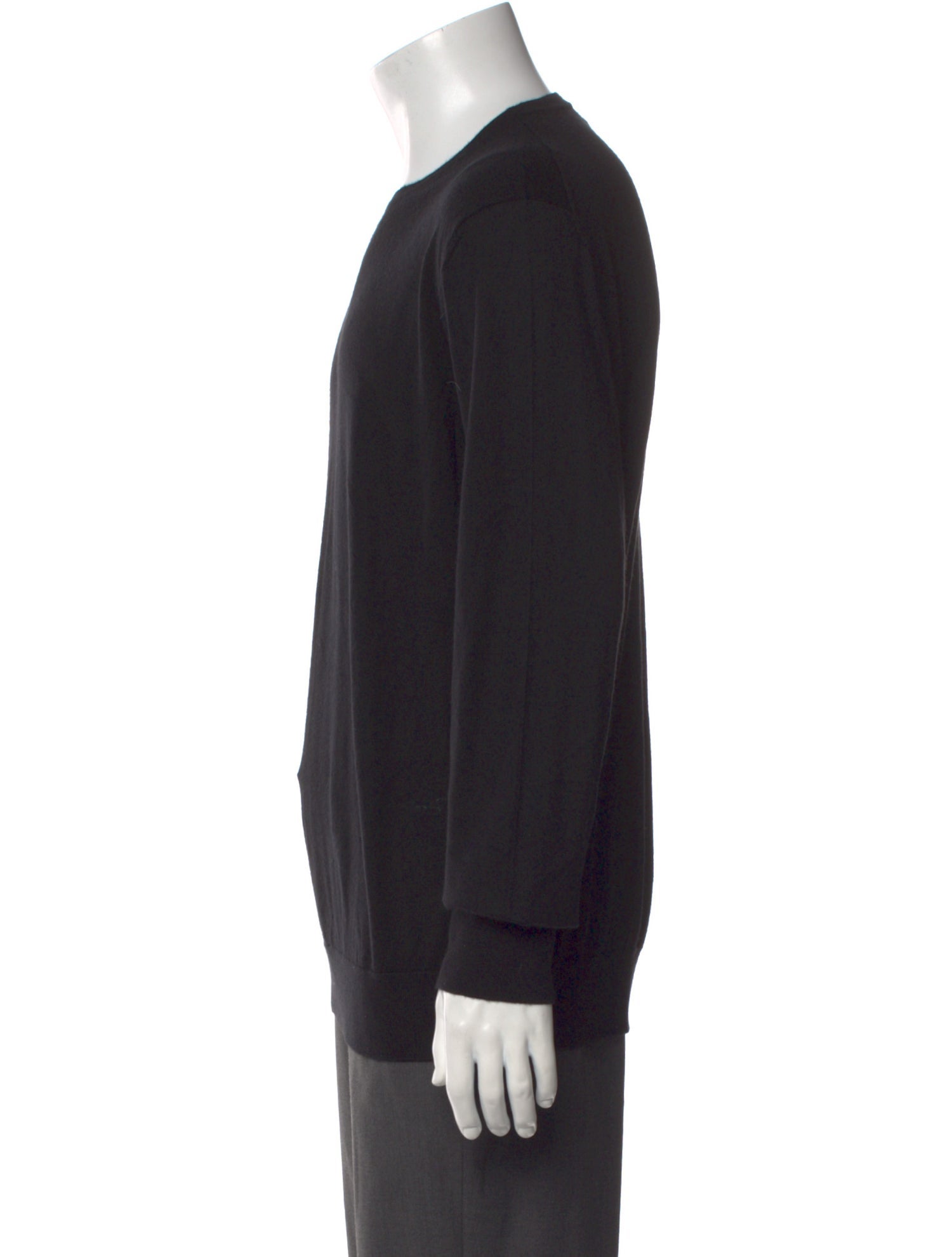 Zegna Crew Neck Long Sleeve Pullover