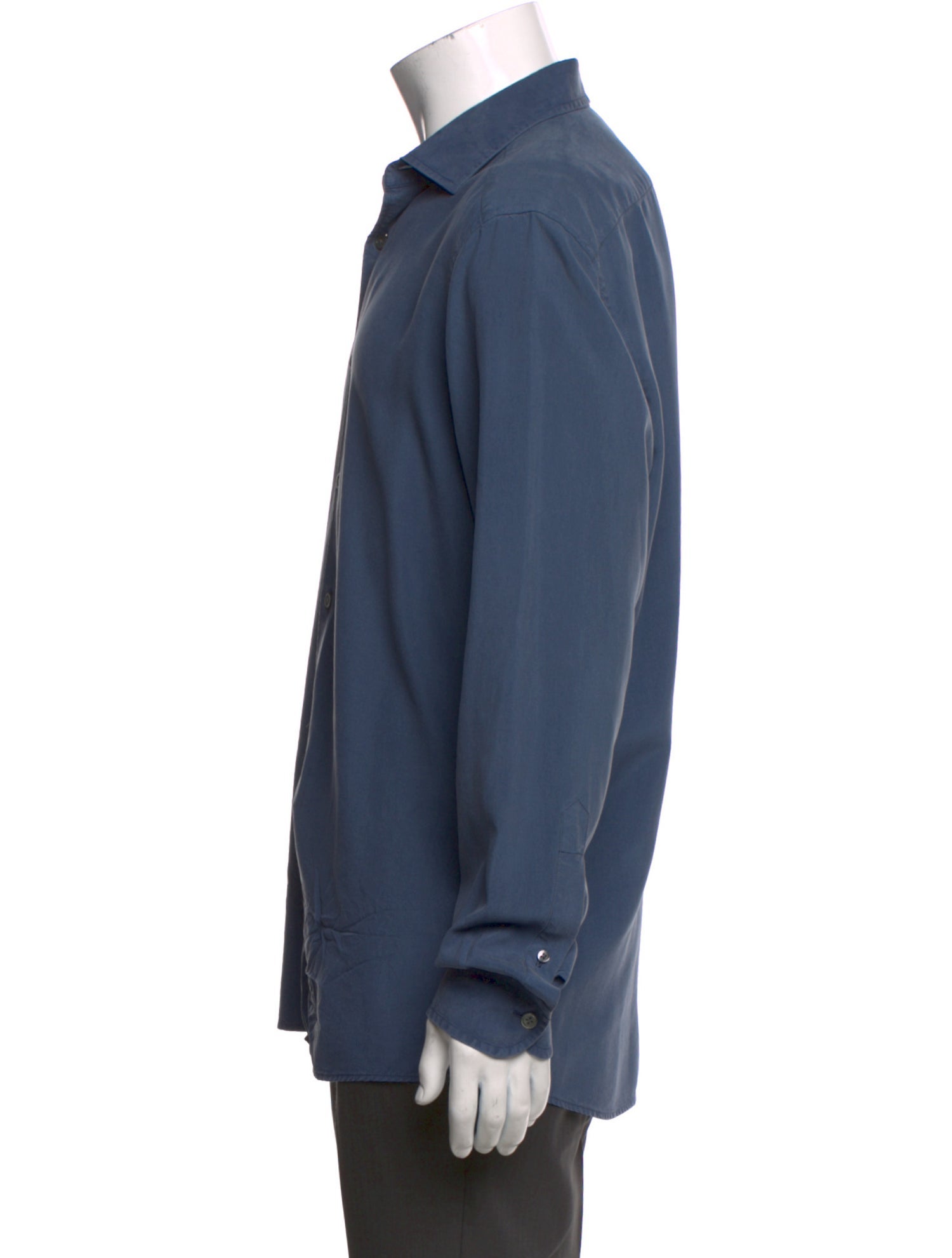 Zegna Silk Long Sleeve Shirt