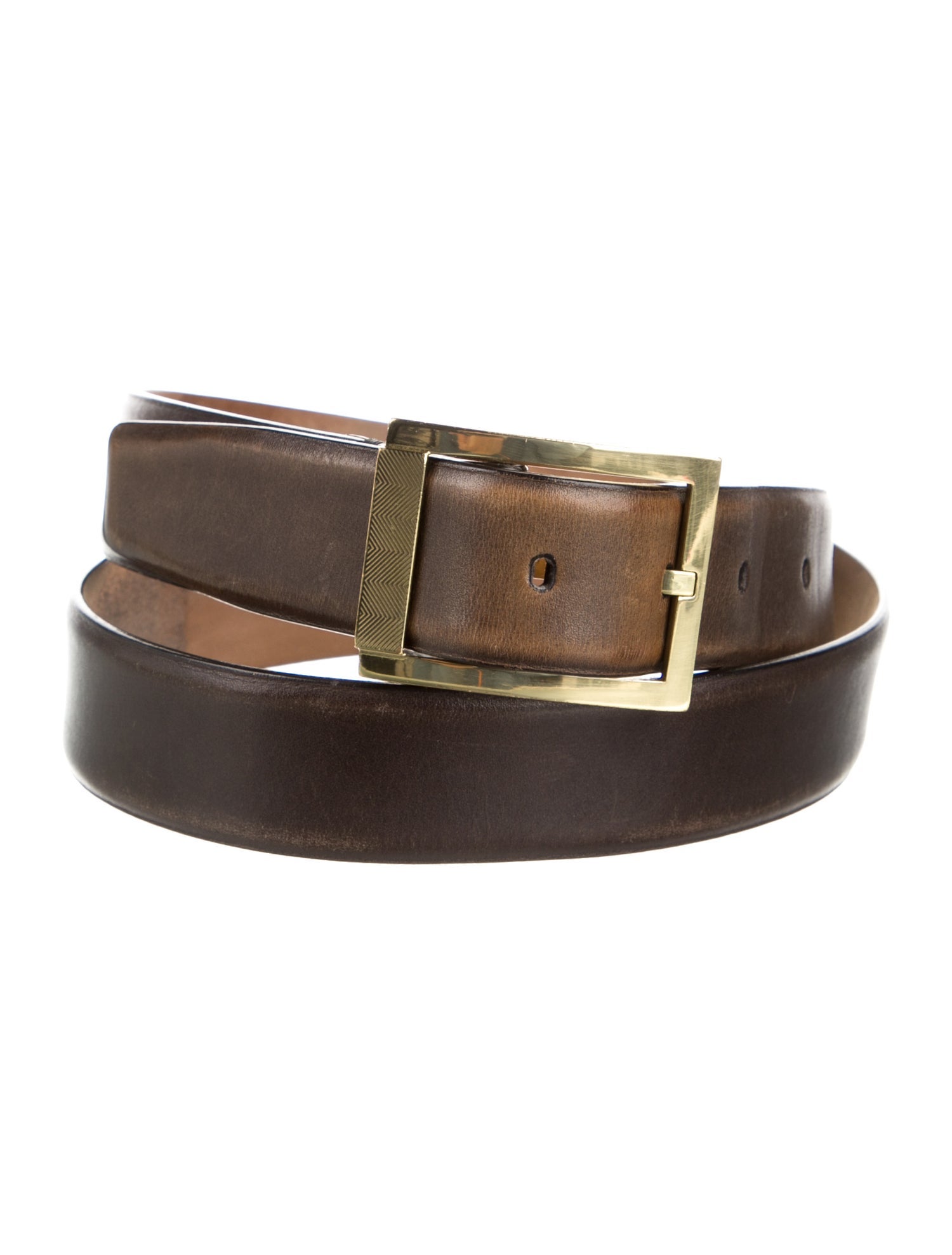 Zegna Leather Belt