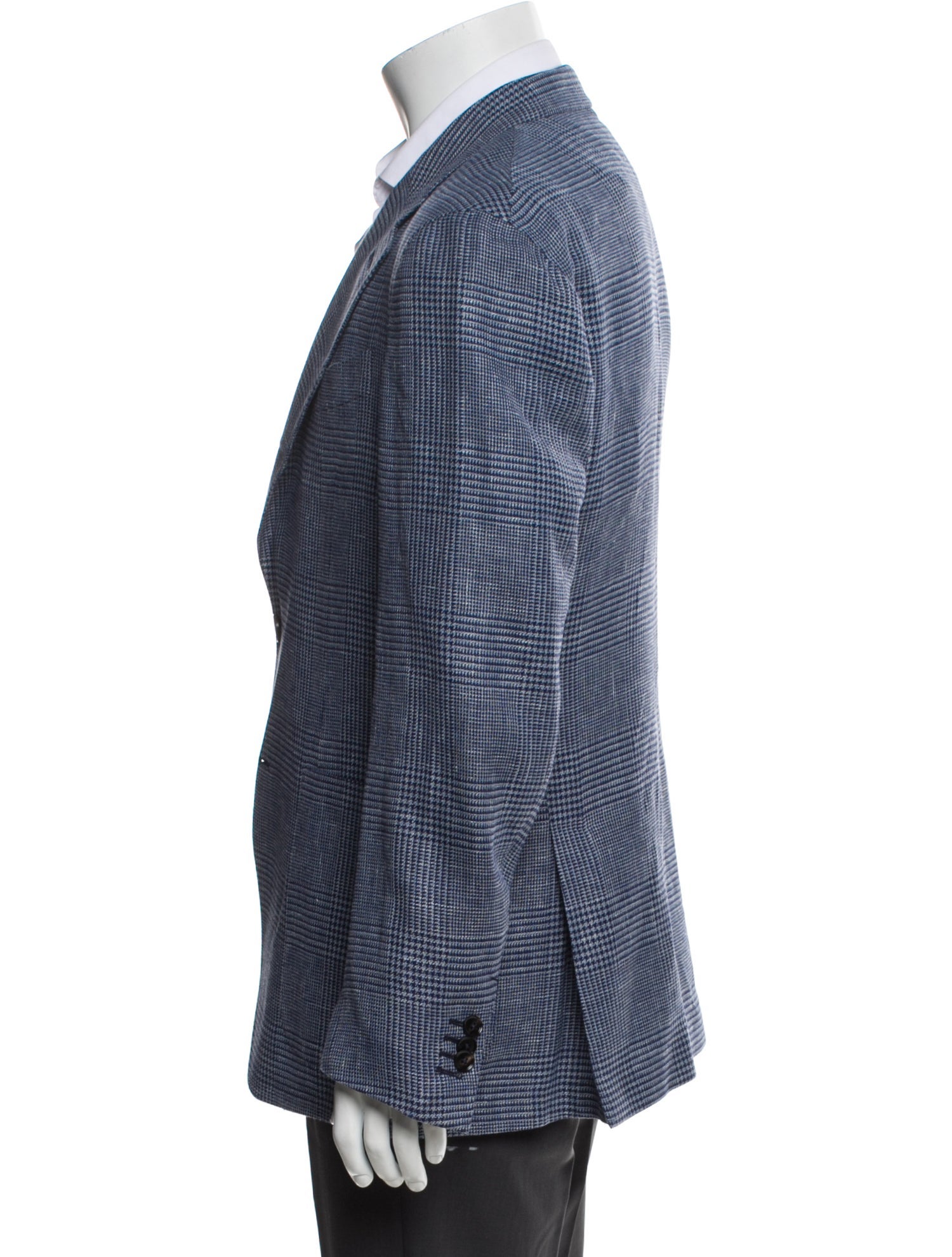 Zegna Houndstooth Print Blazer