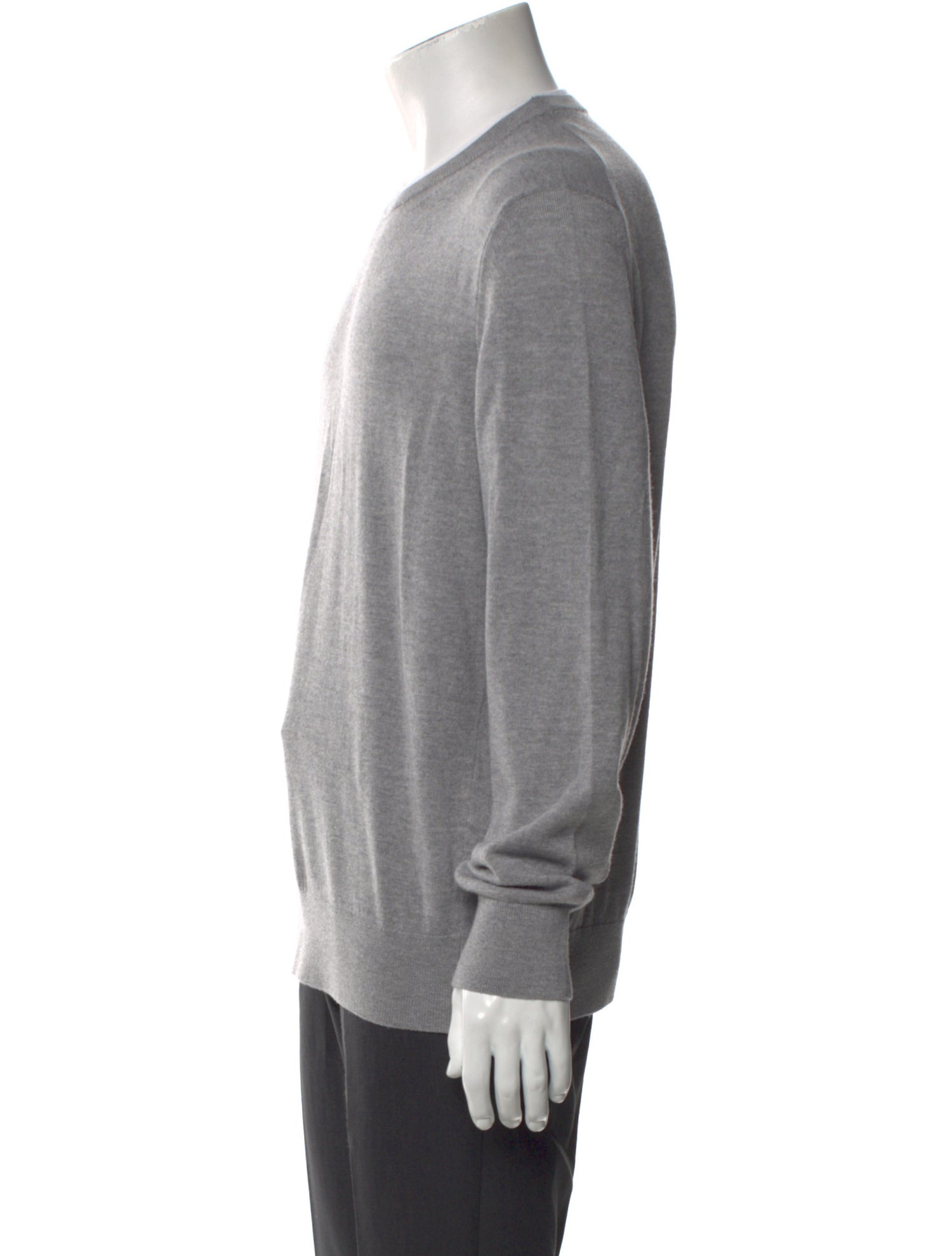 Zegna Wool Crew Neck Pullover