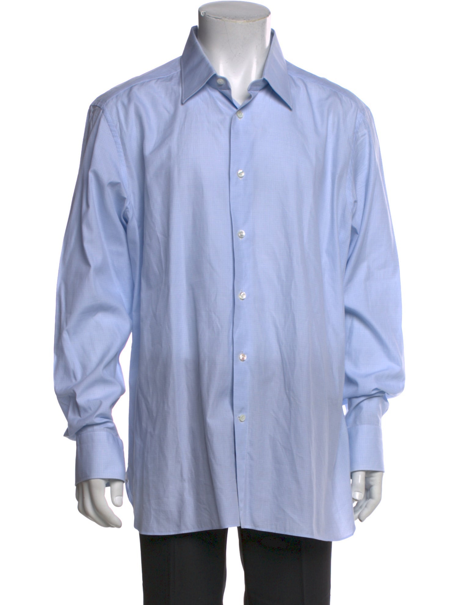 Zegna Long Sleeve Dress Shirt