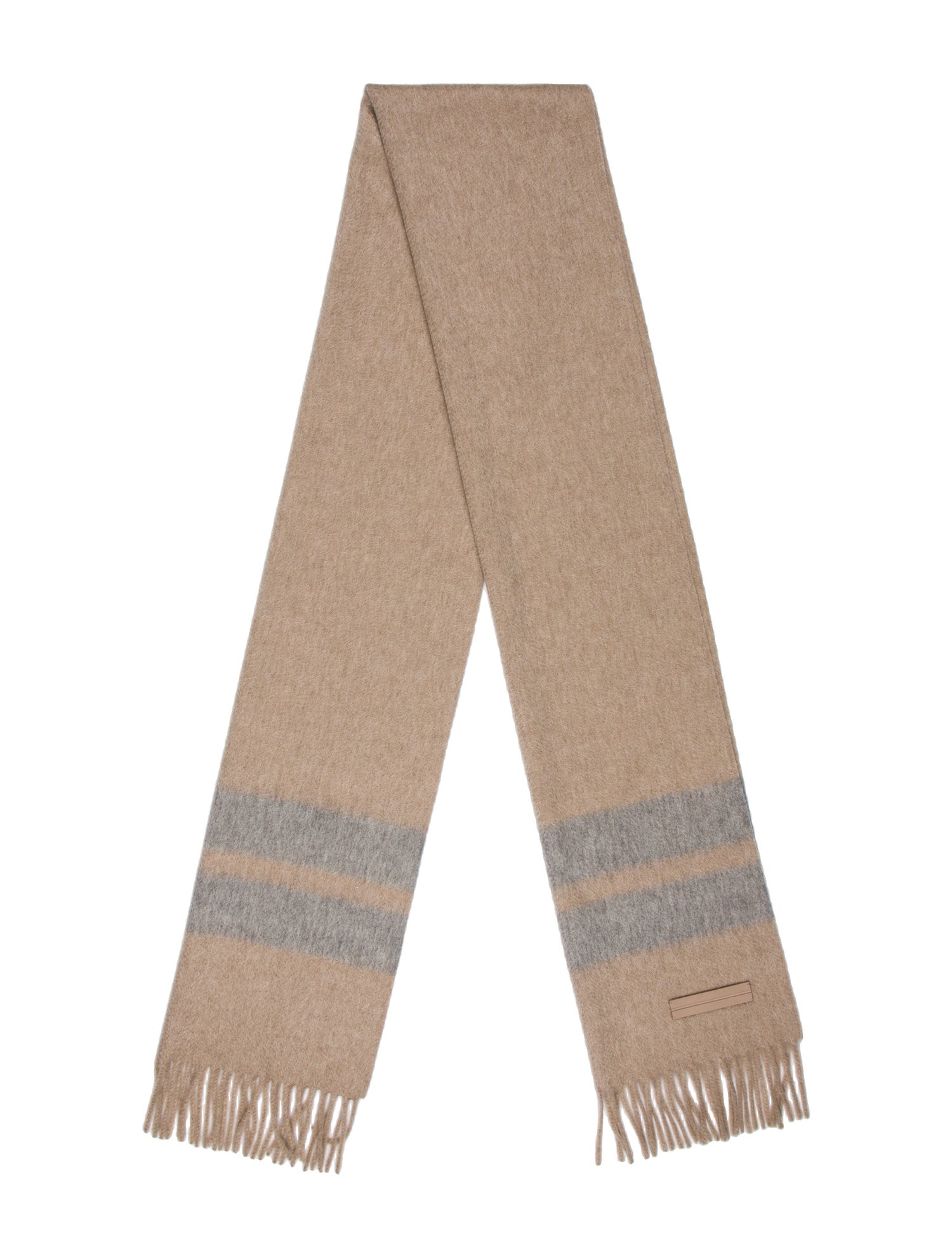 Zegna Cashmere Striped Scarf w/ Tags