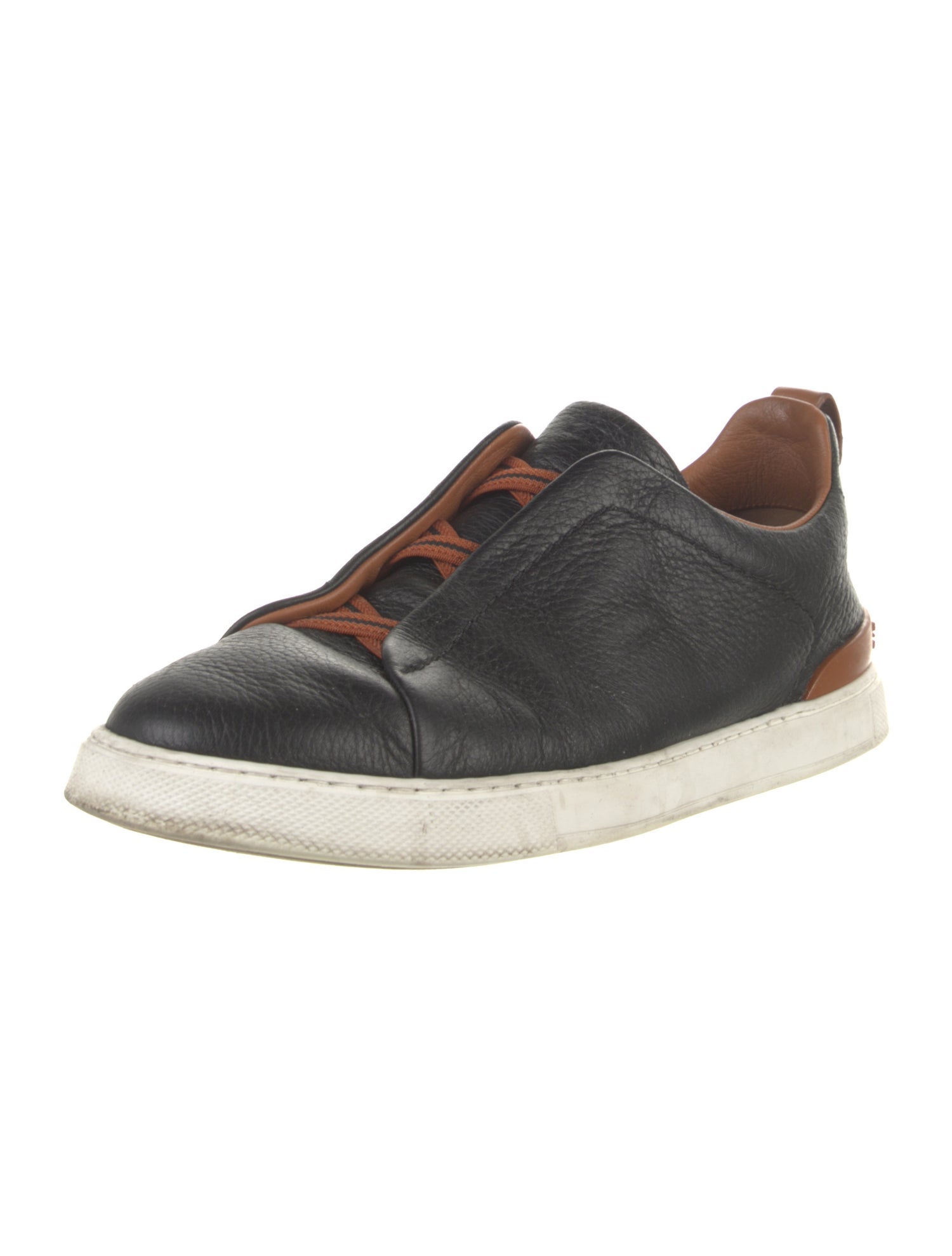 Zegna Leather Sneakers