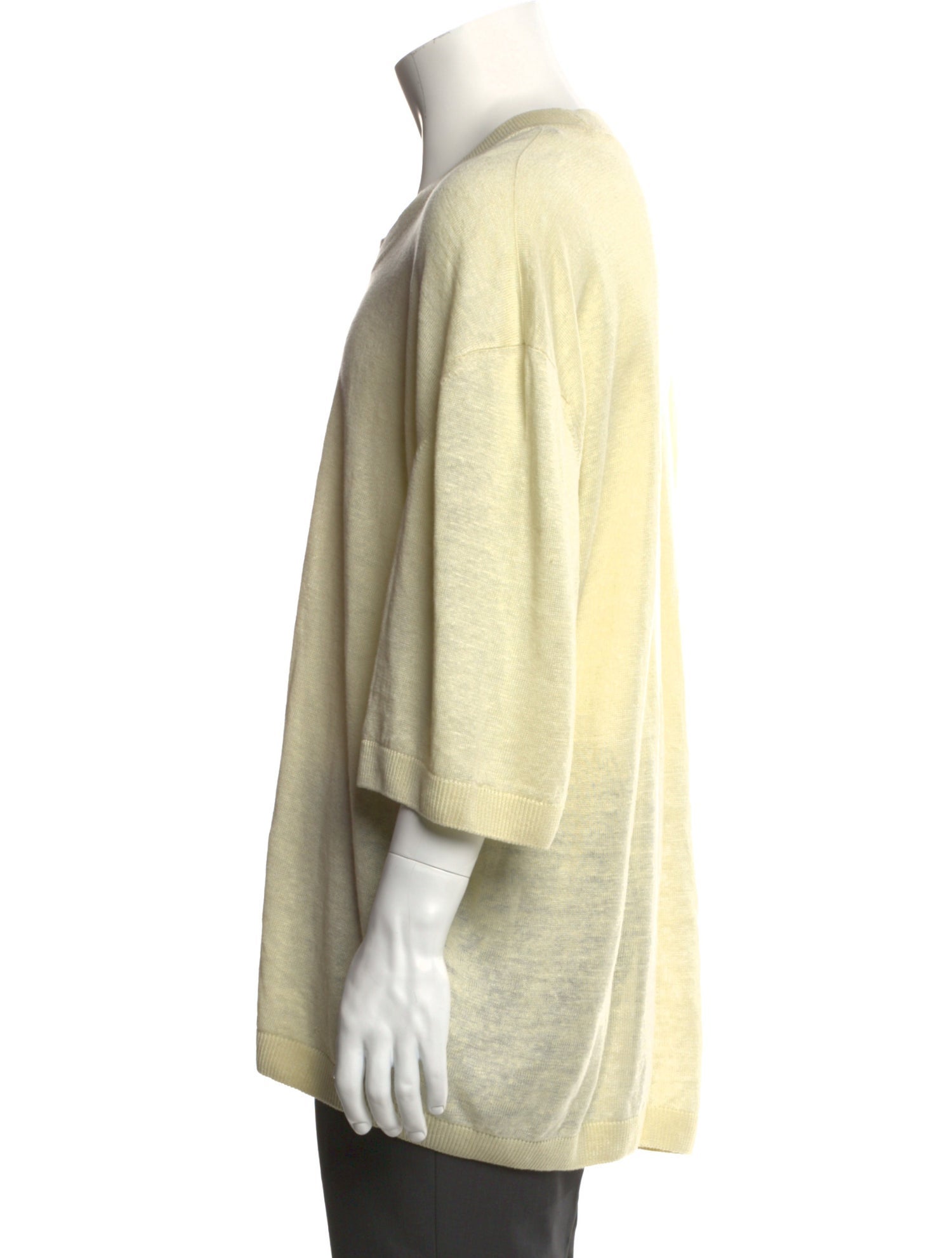 Zegna Linen Crew Neck Pullover