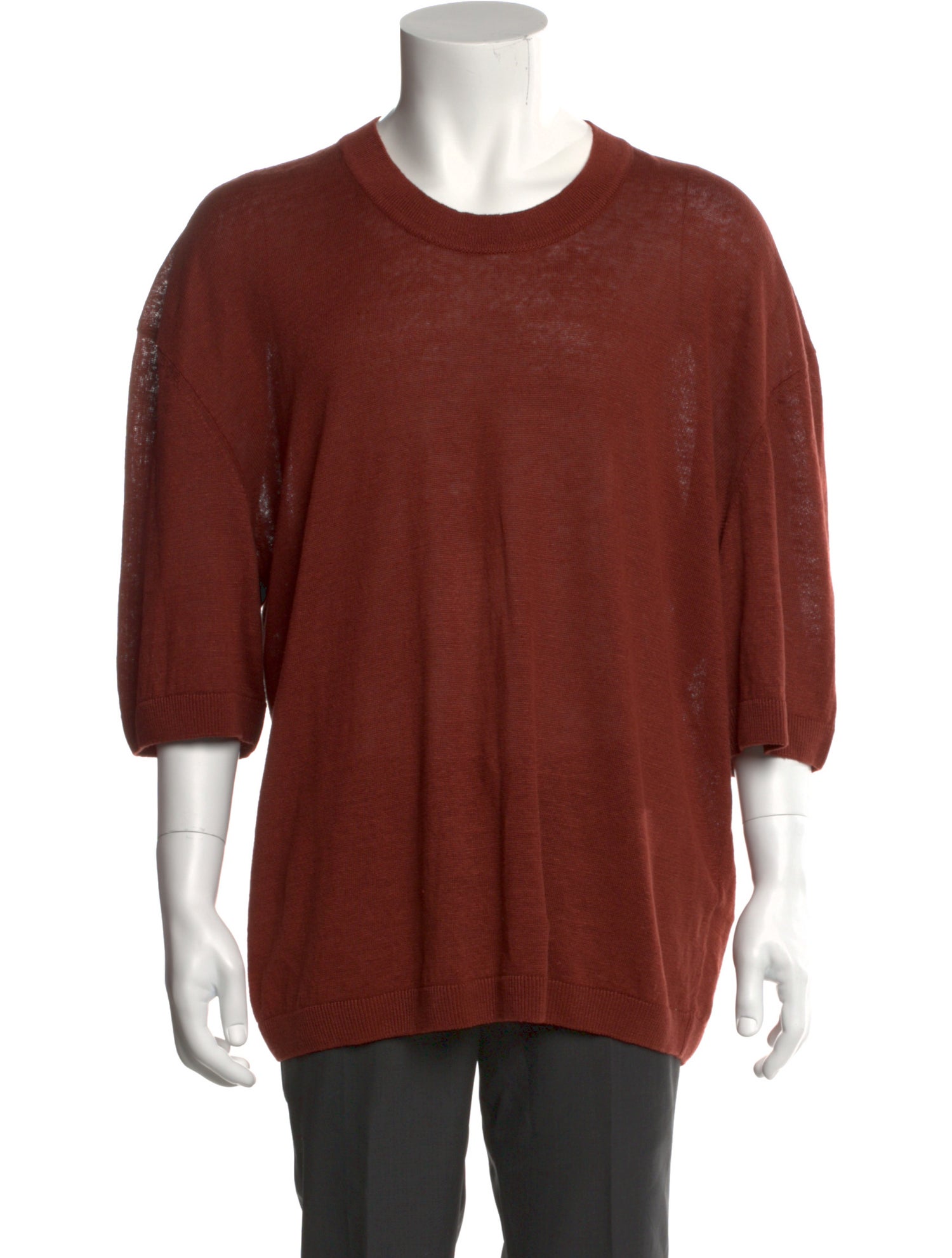 Zegna Linen Crew Neck Pullover