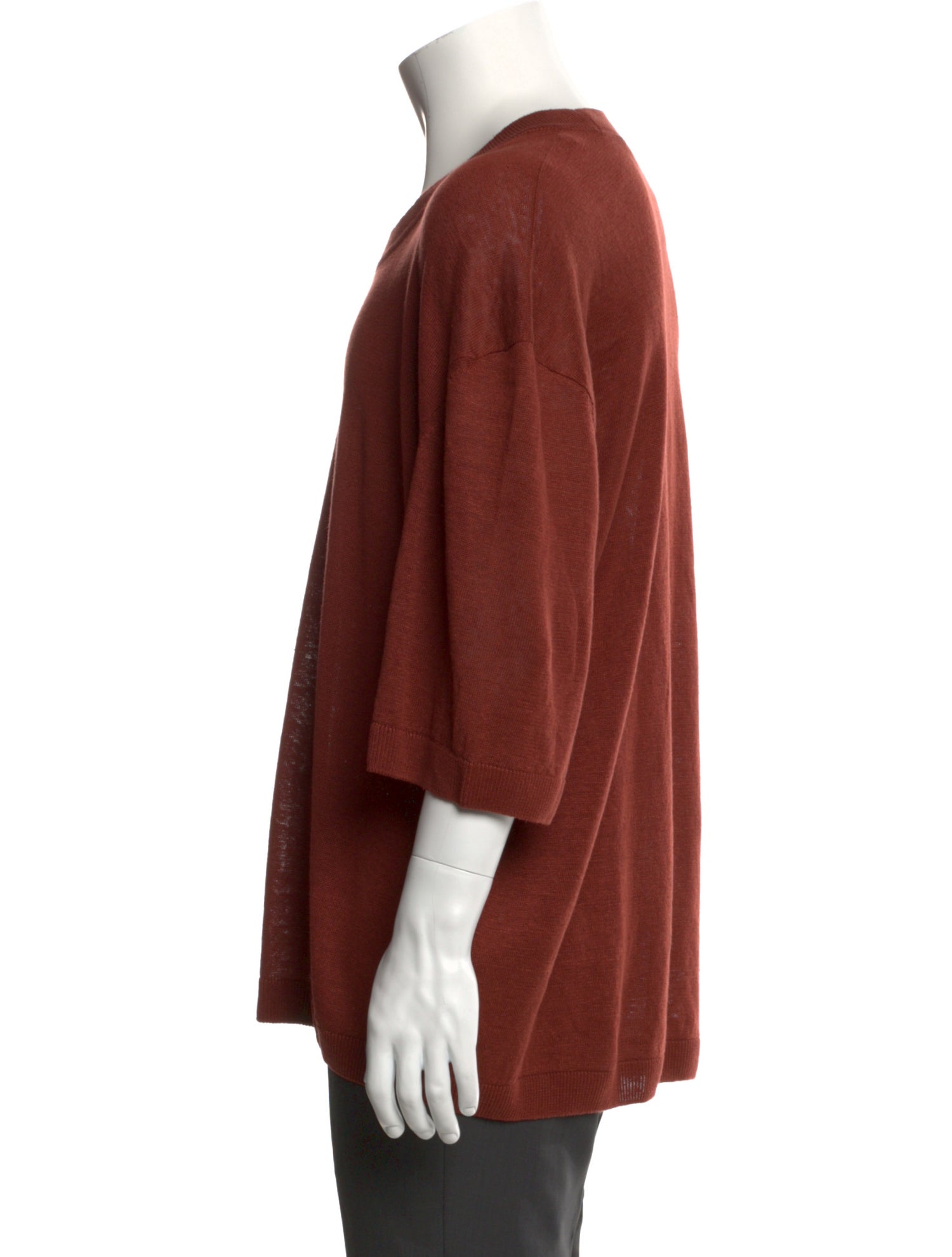 Zegna Linen Crew Neck Pullover