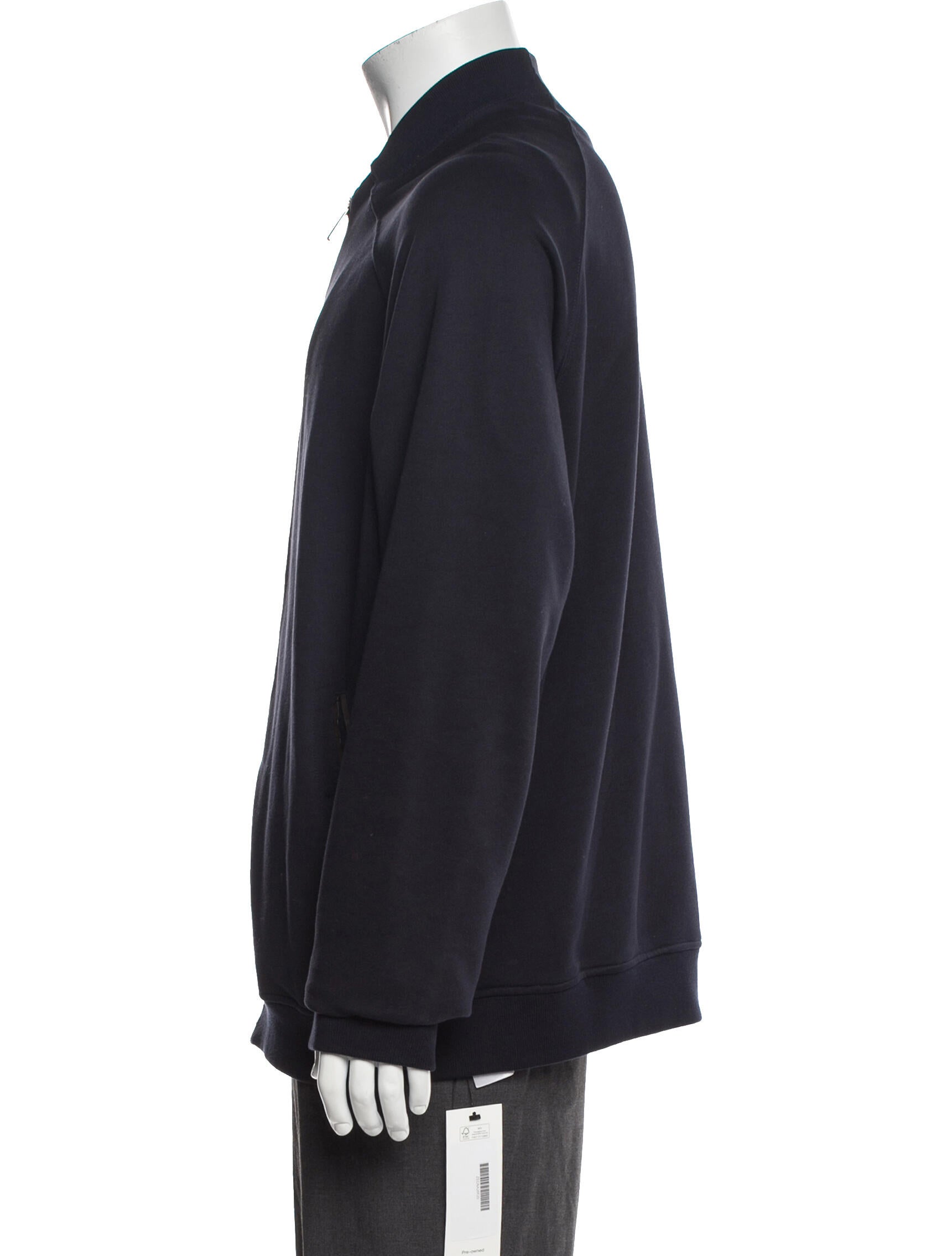 Zegna Mock Neck Long Sleeve Cardigan