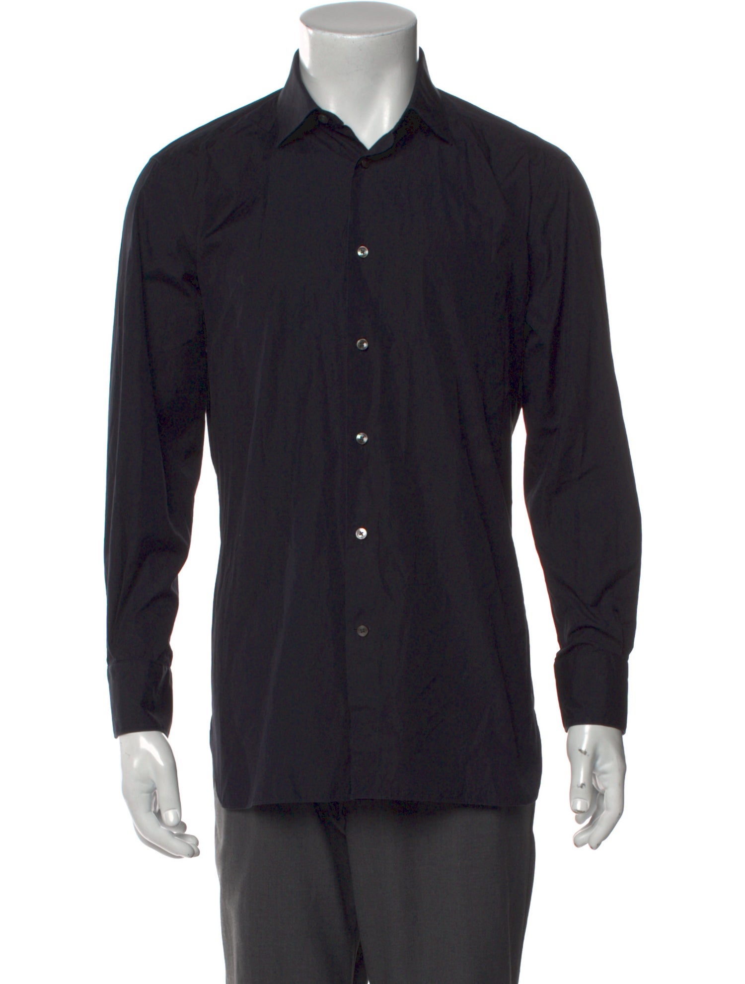 Zegna Long Sleeve Dress Shirt