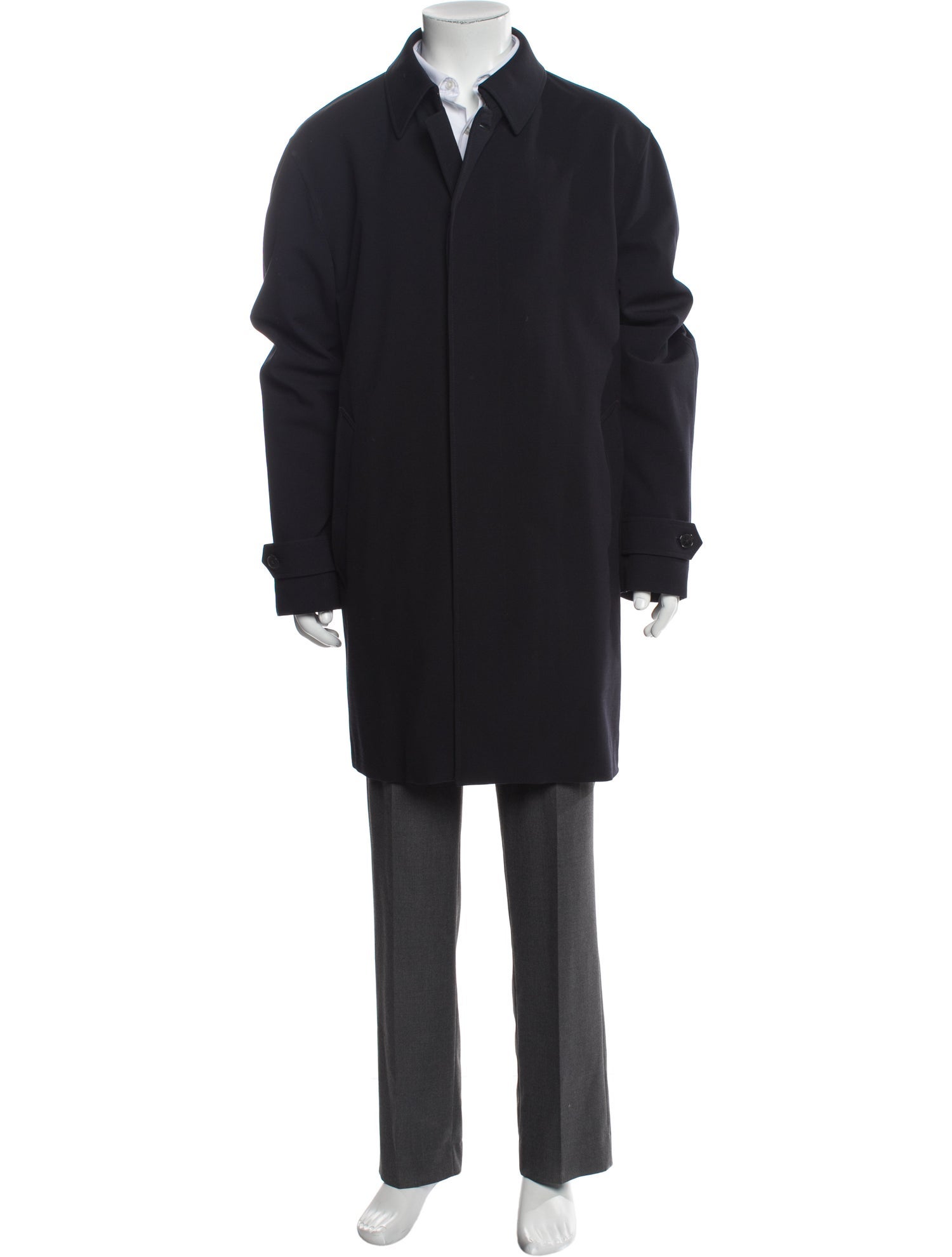 Zegna Wool Overcoat