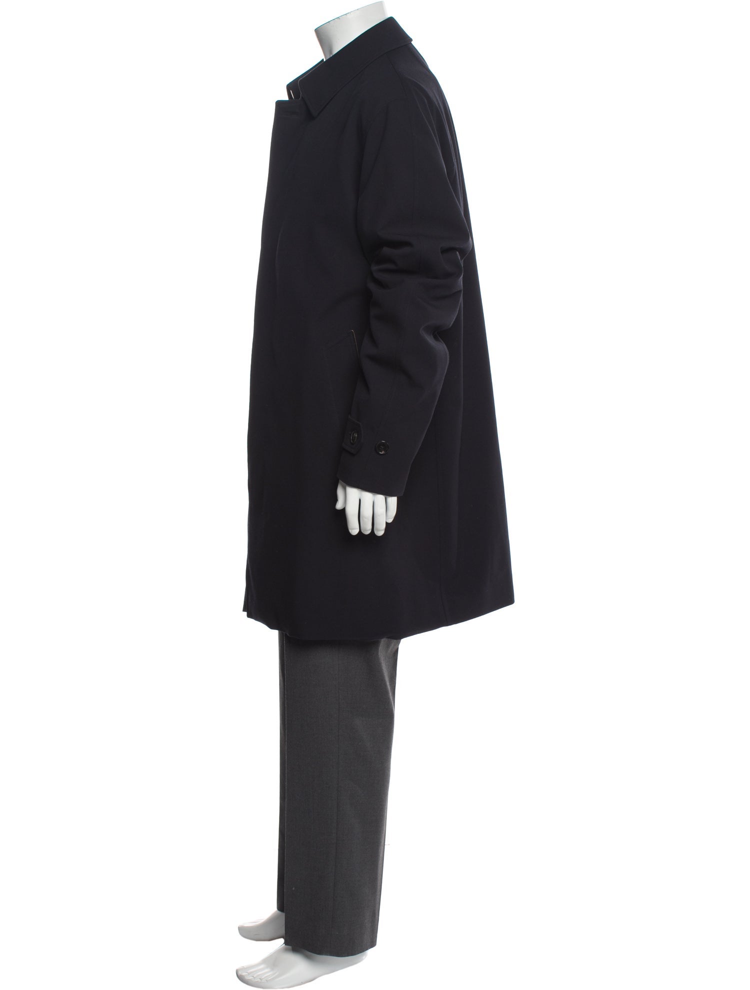 Zegna Wool Overcoat