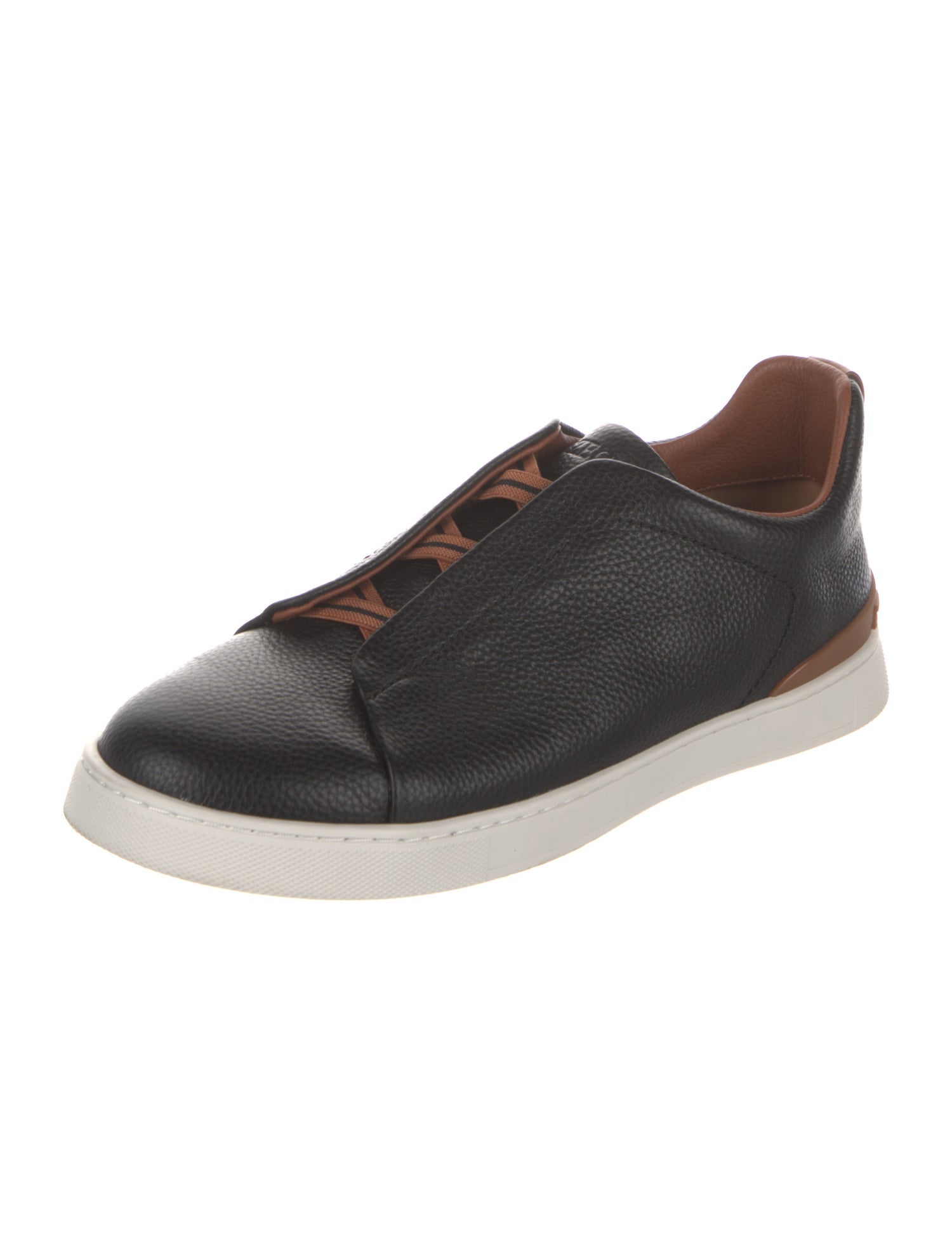 Zegna Leather Sneakers