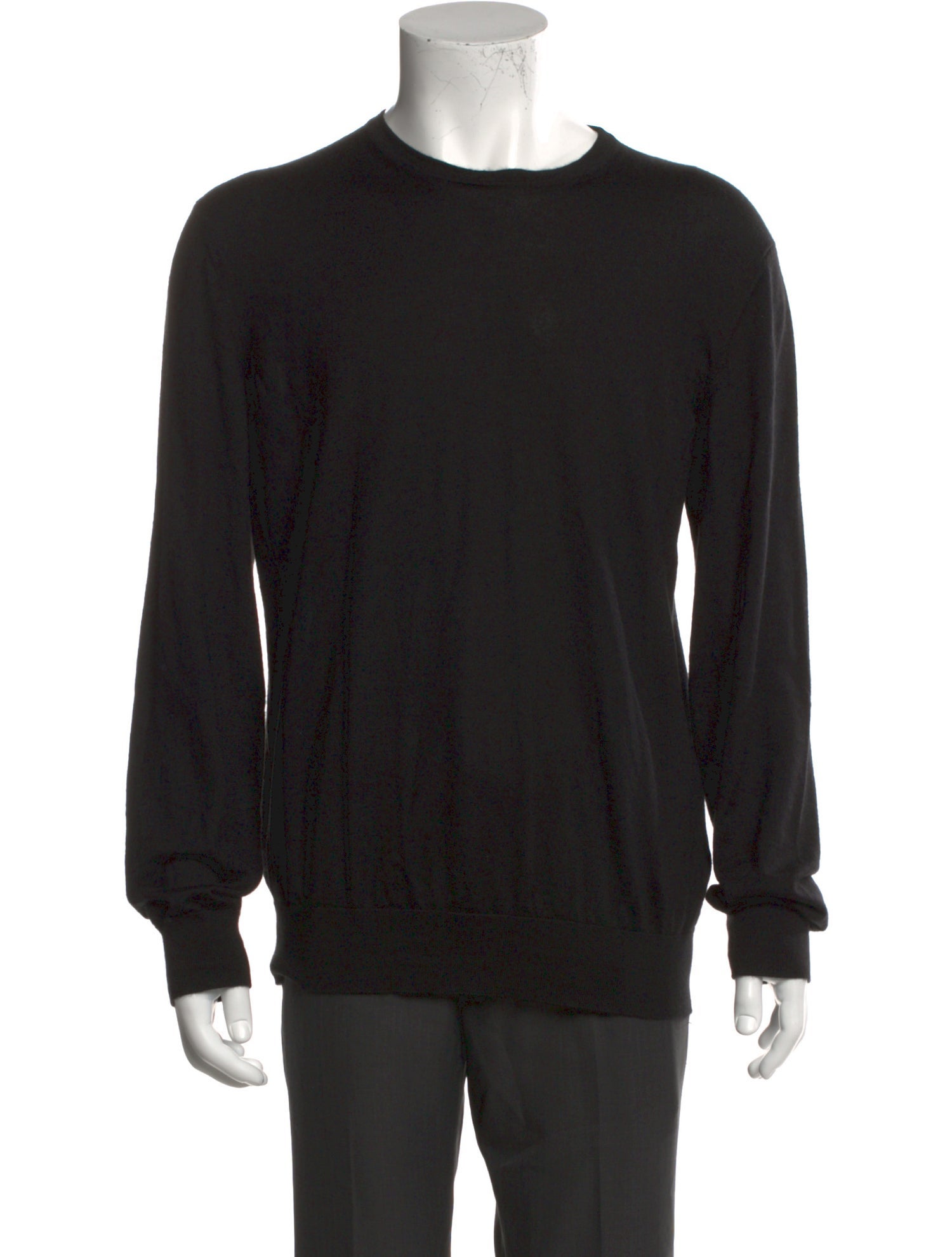 Zegna Crew Neck Long Sleeve Pullover