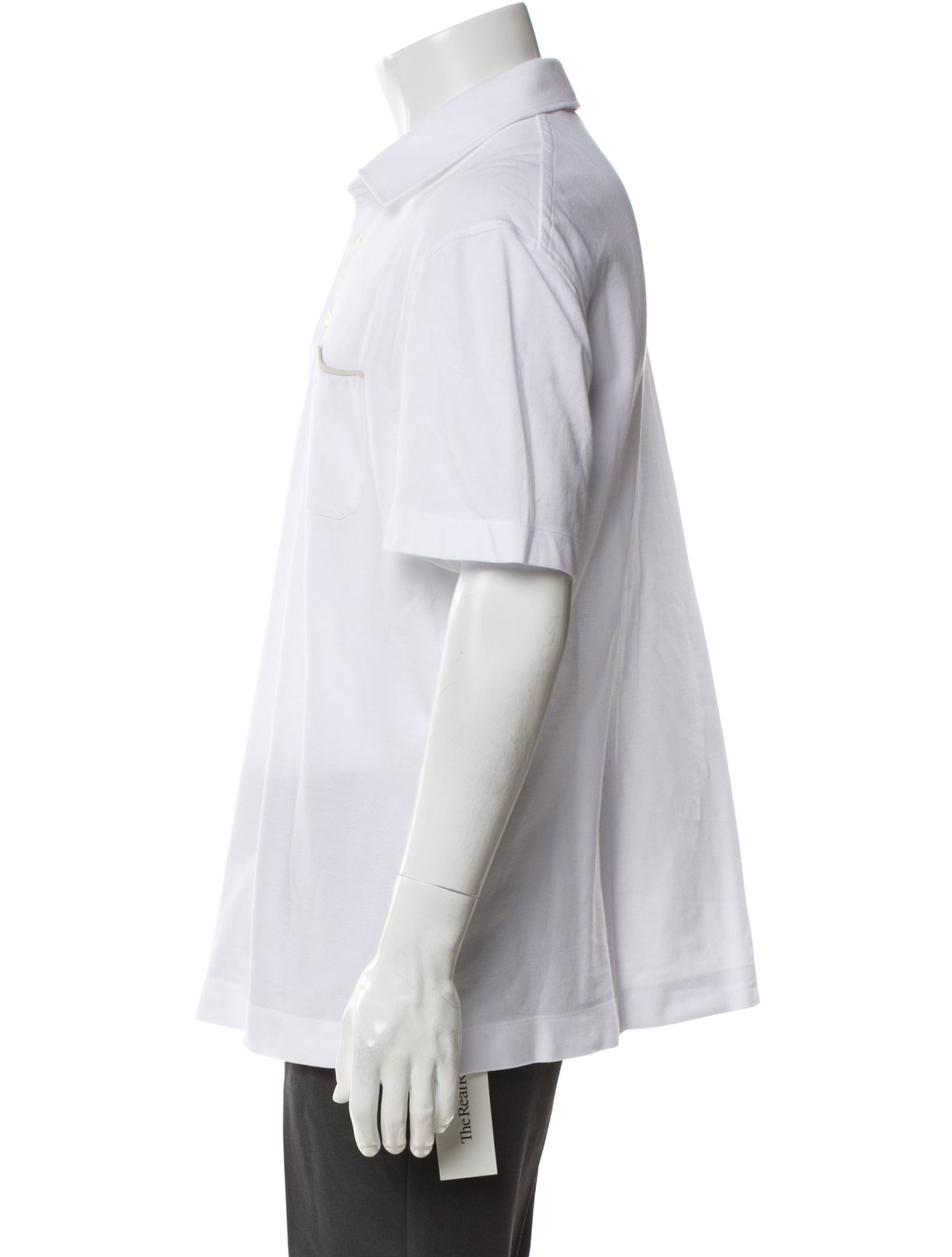 Zegna Collar Short Sleeve Polo Shirt