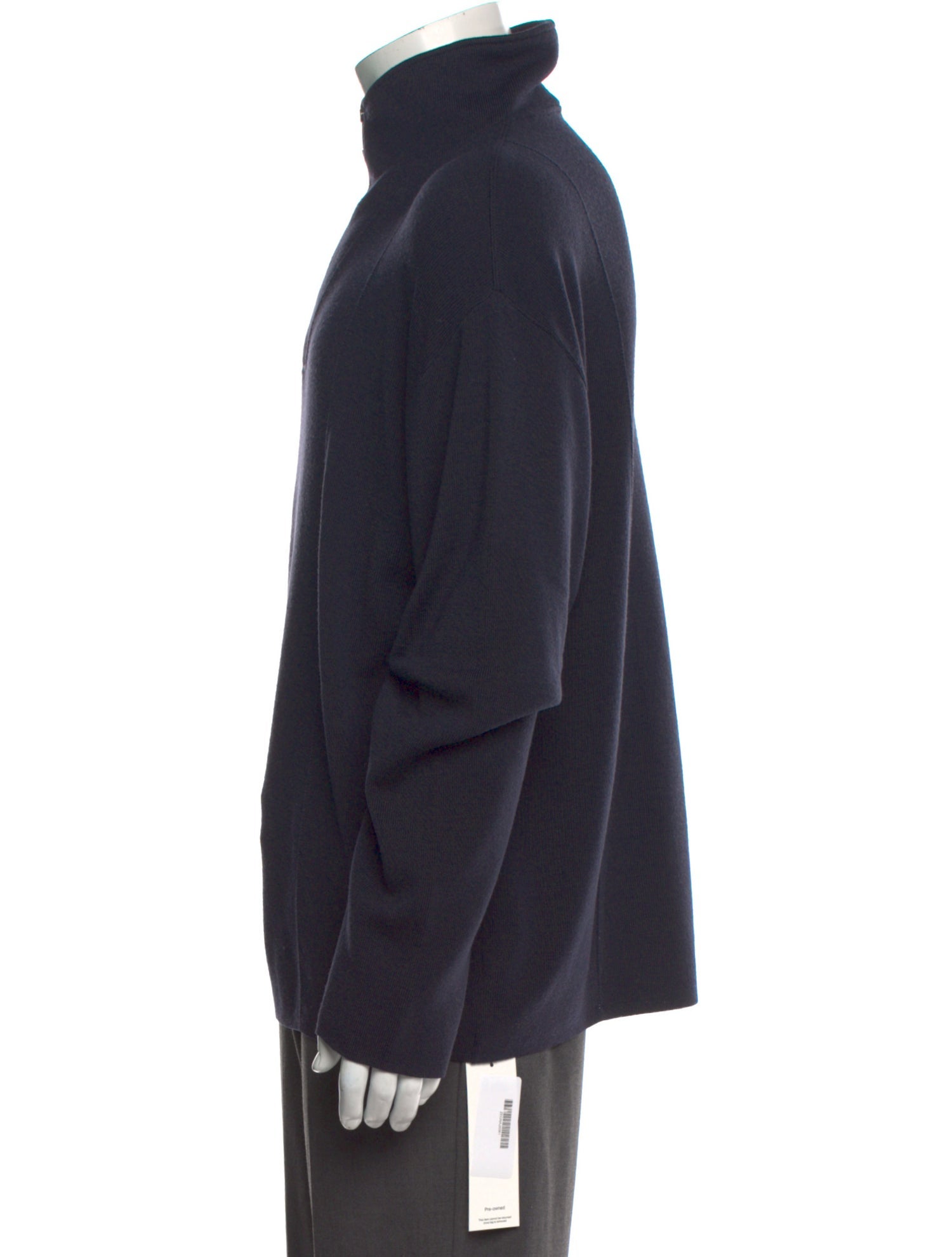 Zegna Wool Mock Neck Pullover