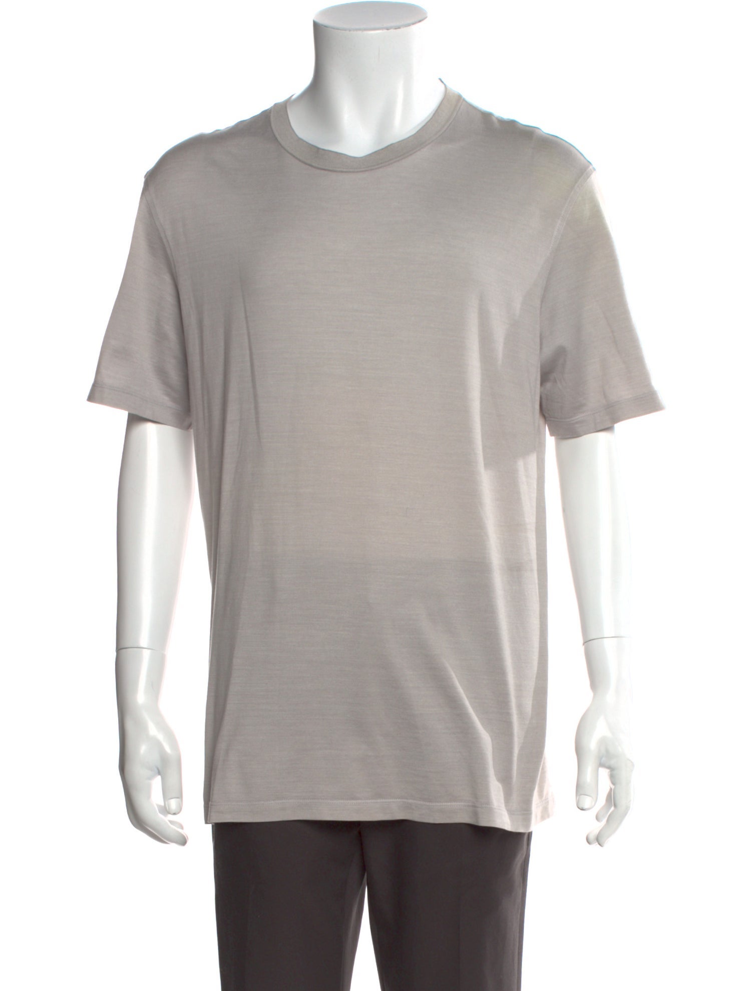 Ermenegildo Zegna Crew Neck Short Sleeve T-Shirt