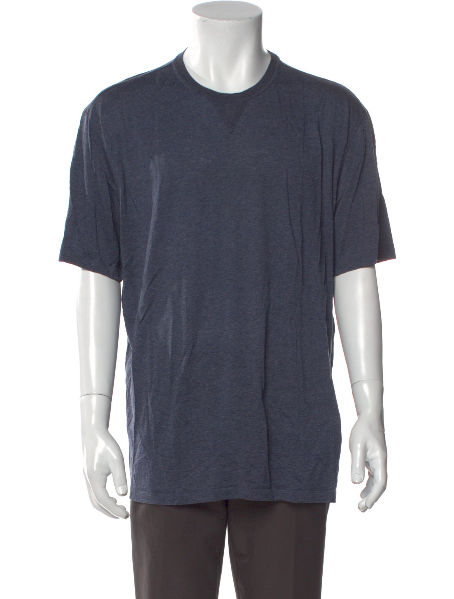 Ermenegildo Zegna Wool Crew Neck T-Shirt