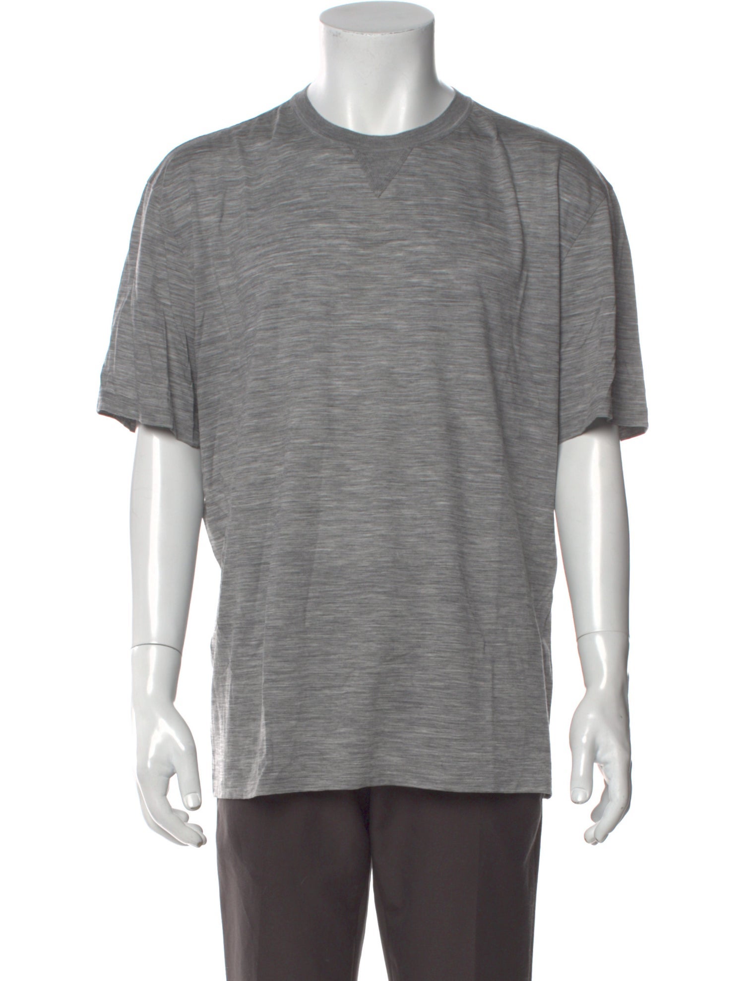 Ermenegildo Zegna Crew Neck Short Sleeve T-Shirt