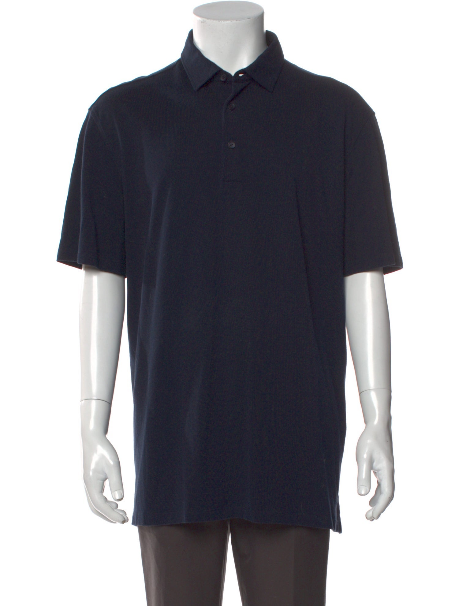Ermenegildo Zegna Crew Neck Short Sleeve Polo Shirt